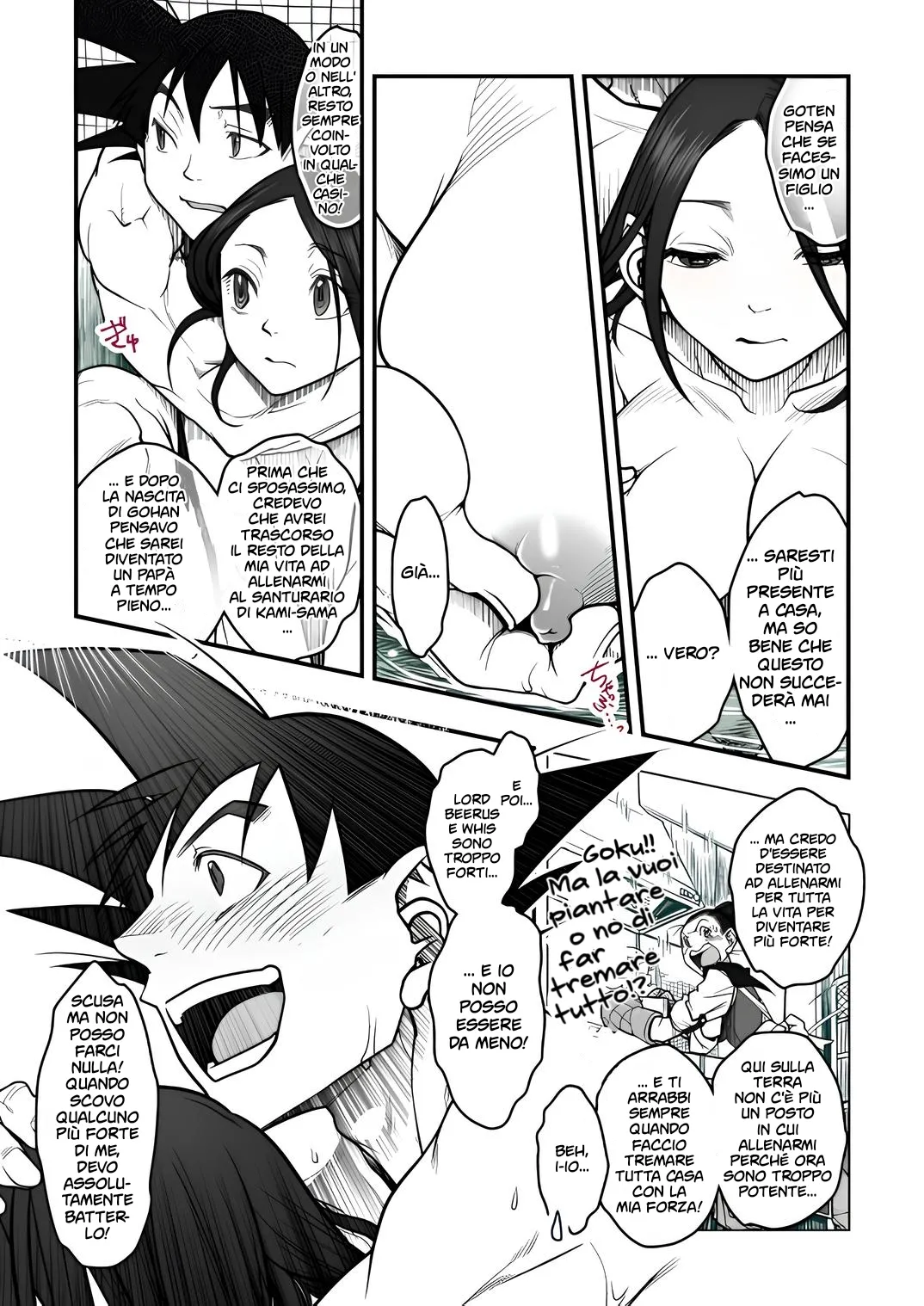 [Harunaga Makito] La Storia di Goku e Chichi nell'Arco degli Anni Ch. 1-7 (Dragon Ball Z) [Italian] {Hentai Fantasy} 이미지 번호 119