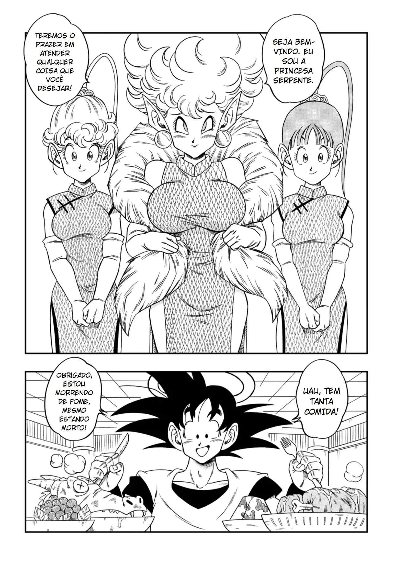 Dragon Ball - A Hospitalidade da Princesa Serpente imagen número 4