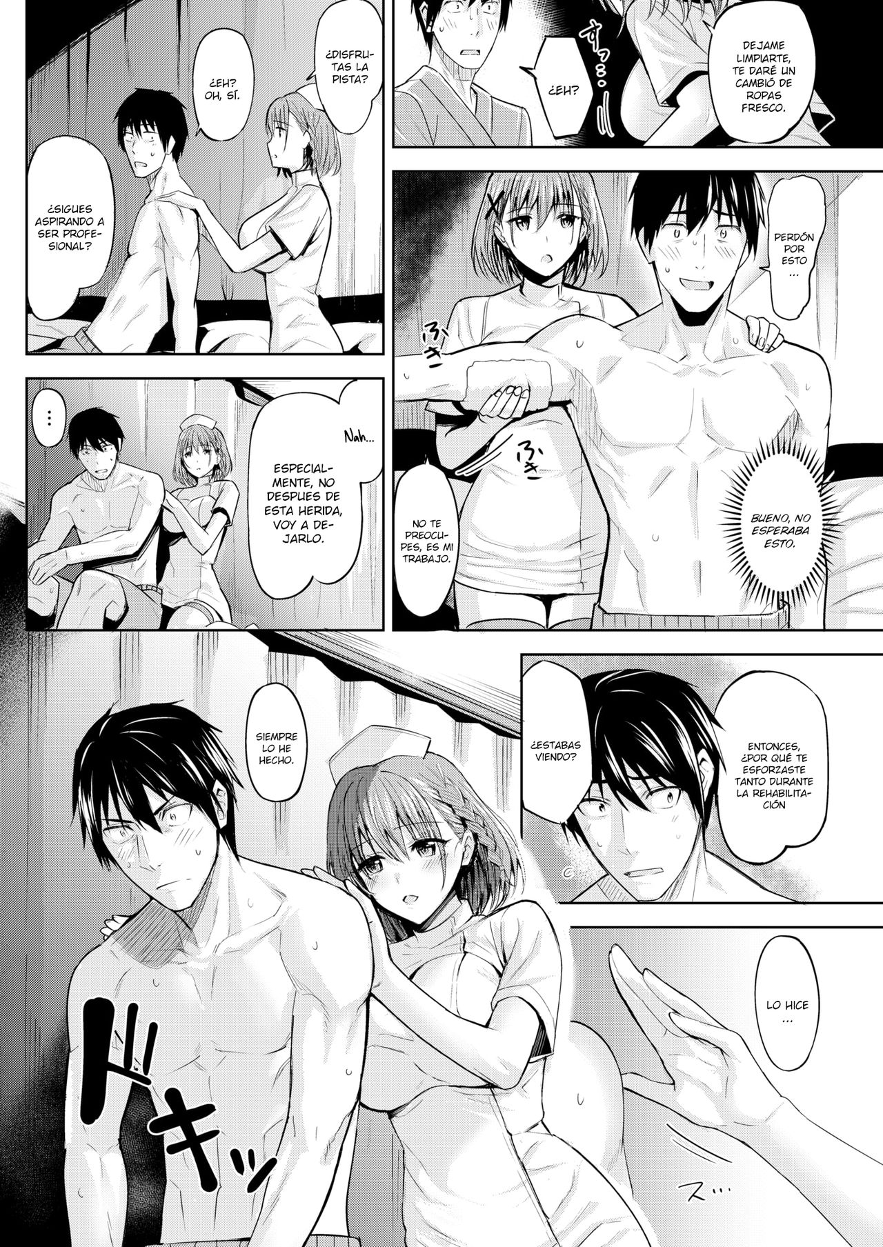 [Hazuki Yuuto] Saikai Hospital | Reunión en el hospital (Comic Kairakuten BEAST 2018-06) [Spanish] [SketNatsu] [Digital] 图片编号 4