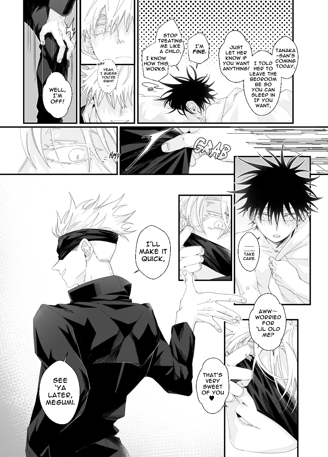 [bozu] He loves me, loves me not? (Jujutsu Kaisen) [English] 이미지 번호 3