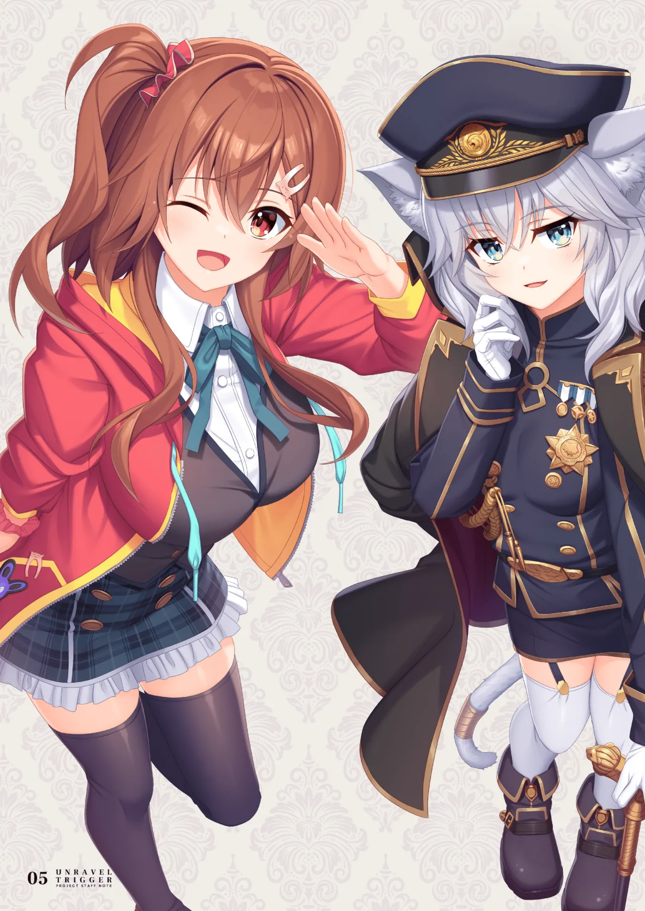 [Alpha to Yukaina Nakamatachi (Various)] UNRAVEL TRIGGER PROJECT STAFF NOTE -Unravel Trigger Staff Hon- | 扣下扳机staff书 (Unravel Trigger) [Chinese] [爱潮人的摸鱼汉化组] [Digital] 图片编号 4