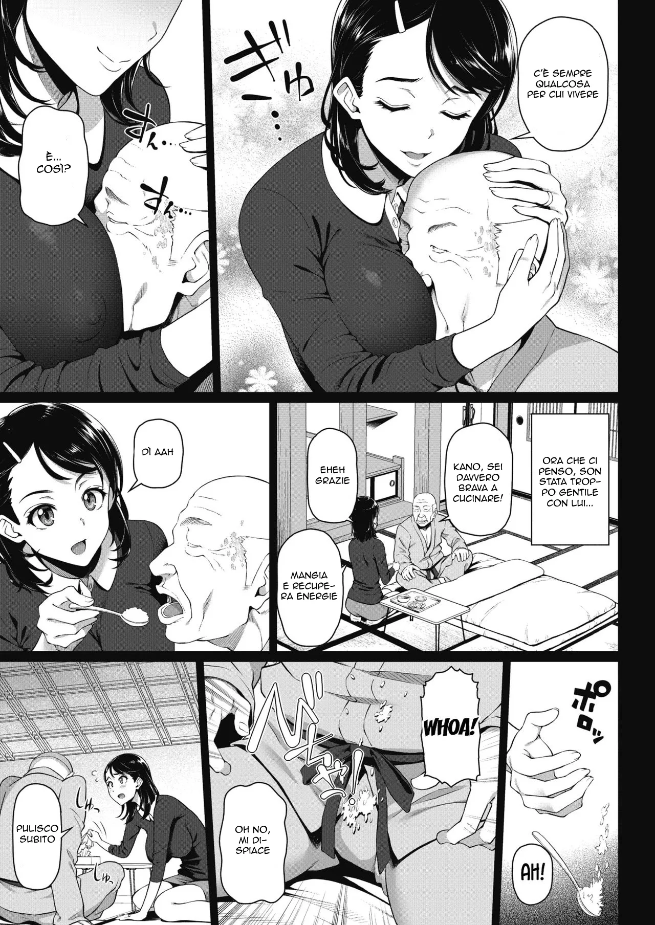 [Shirano Jin] Genki Hatsuratsu! Otou-san | Mio Suocero ha Tante Pretese (COMIC HOTMiLK Koime Vol. 20) [Italian] [Digital] image number 3