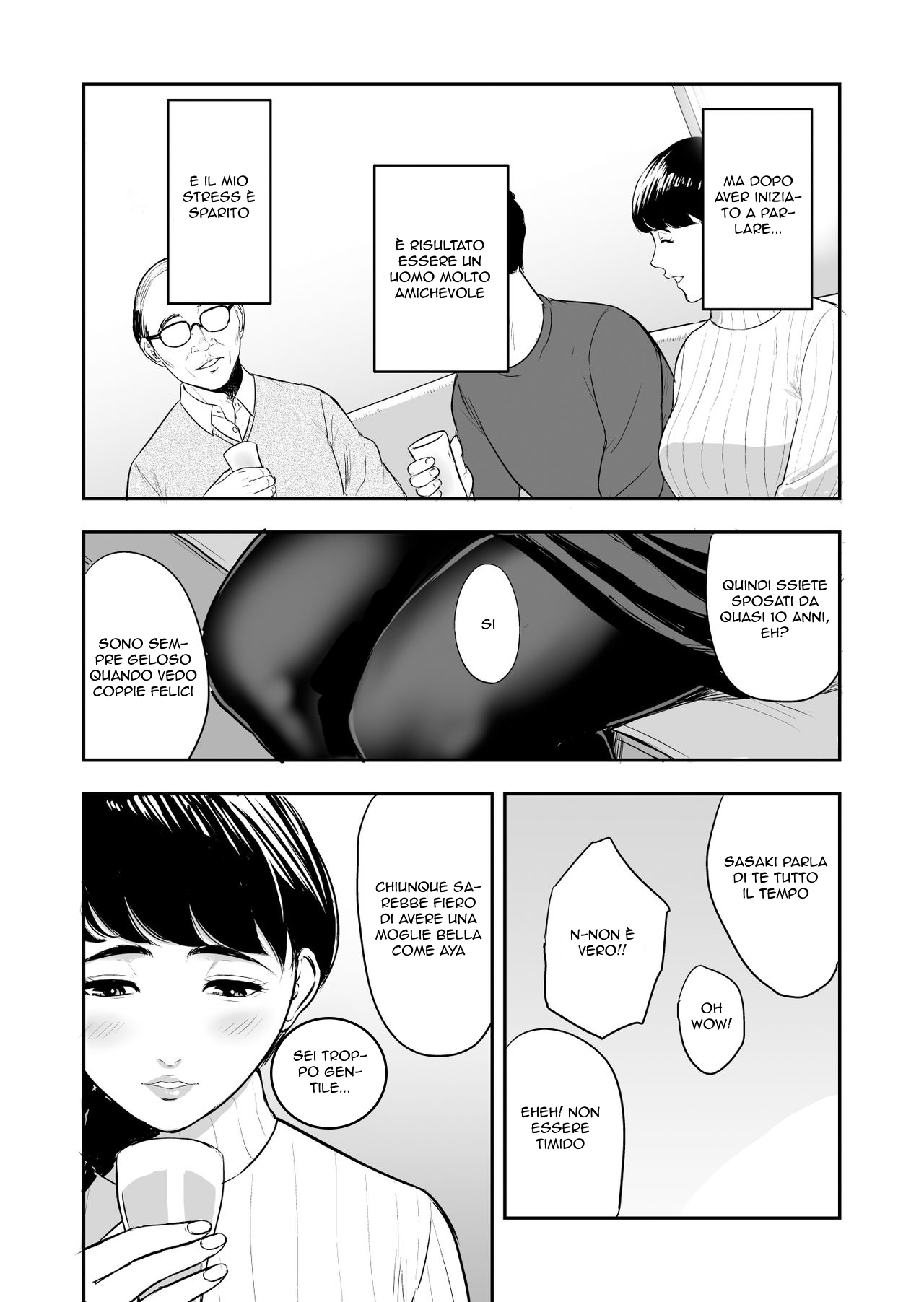 [Tamagou] Tsuma ga Tonari de Netorarete.... | Un Boss Vendicativo [Italian] 图片编号 7