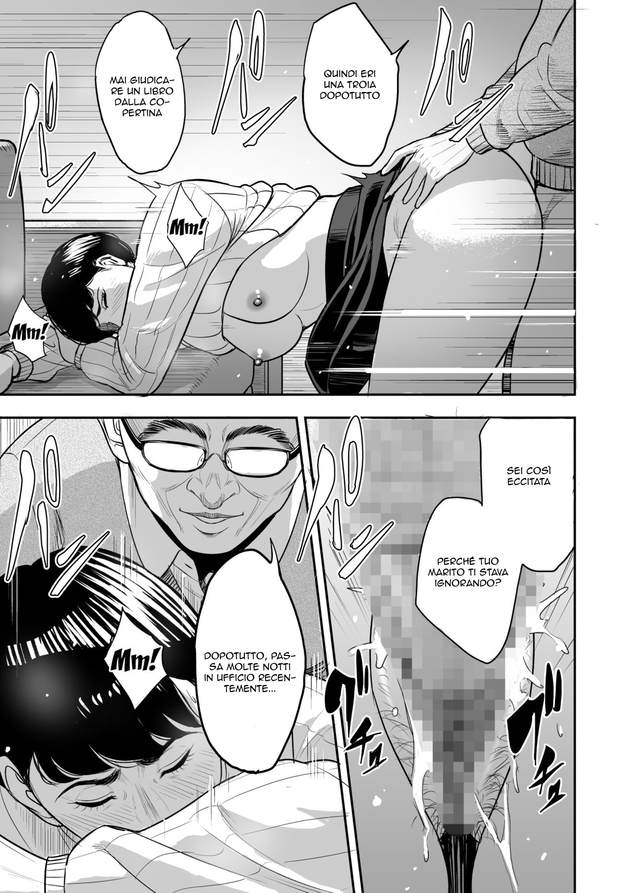 [Tamagou] Tsuma ga Tonari de Netorarete.... | Un Boss Vendicativo [Italian] 图片编号 28