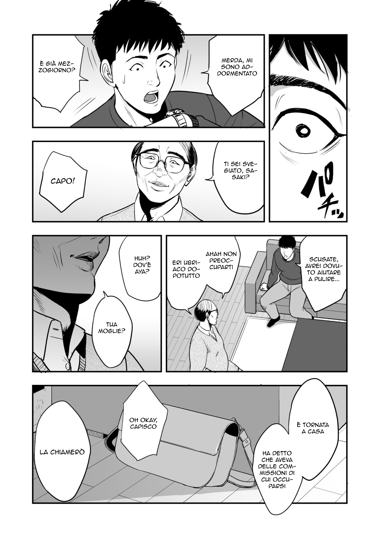 [Tamagou] Tsuma ga Tonari de Netorarete.... | Un Boss Vendicativo [Italian] 图片编号 42