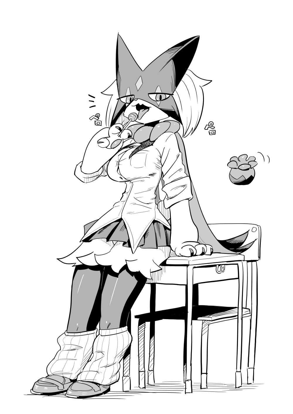 [Nayuta Takumi] My classmate, the gal Meowscarada, tried out some sex (Pokemon) [Textless] numero di immagine  4