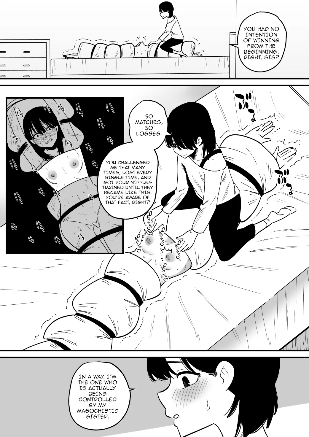 [Hachihachihachi] Chikubi Kaihatsu Zumi no Onee-chan o Kyou mo Chikubi dake Choukyou Shite Ageru / Today I'm Only Going To Train The Nipples Of My Sister Who's Thoroughly Conditioned To Feel Pleasure From Her Nipples [English] {Doujins.com} numero di immagine  20