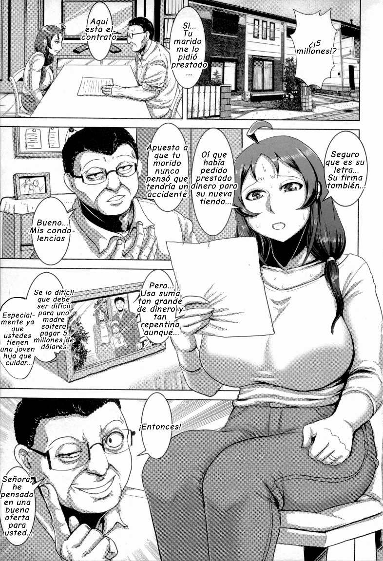 [Naniwadou Matatabi] Chikujo no Tashinami Ch. 1 | La Lujuria y La Depravacion de Una Viuda Cap. 1 [Spanish] [Zero] Bildnummer 2