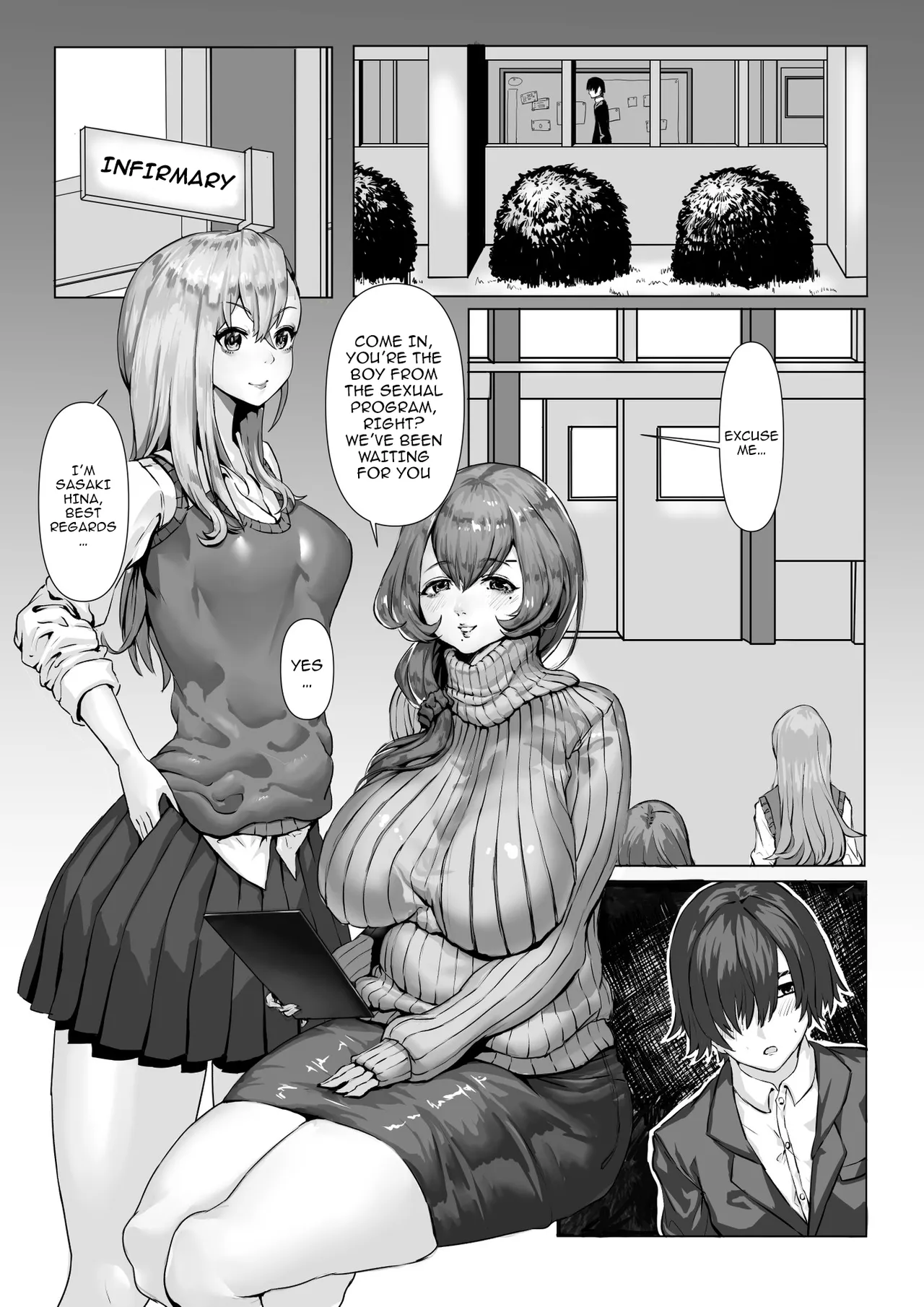 [Kekecharcoal BOX (Kekecharcoal)] Yuutousei no Sei Seido Sasaki Hina | Exemplary Student Sexual Program [English] {Doujins.com} 3eme image