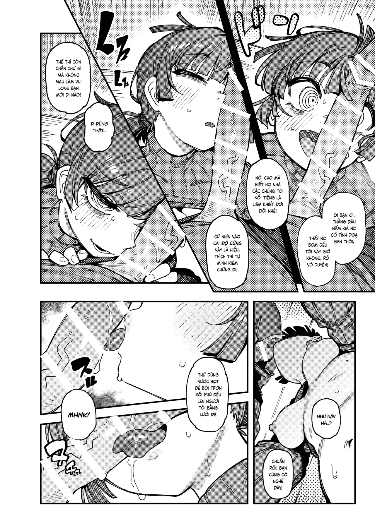 [Hoshoku Shoujo (Karasu Chan)] Ie ga Shike Sugite Haete Kita Genkaku Yuuhatsu Suru Kinoko o Goshoku Shite Hatsujou Shita Ato no Are ya Kore [Vietnamese] [Digital] изображение № 15