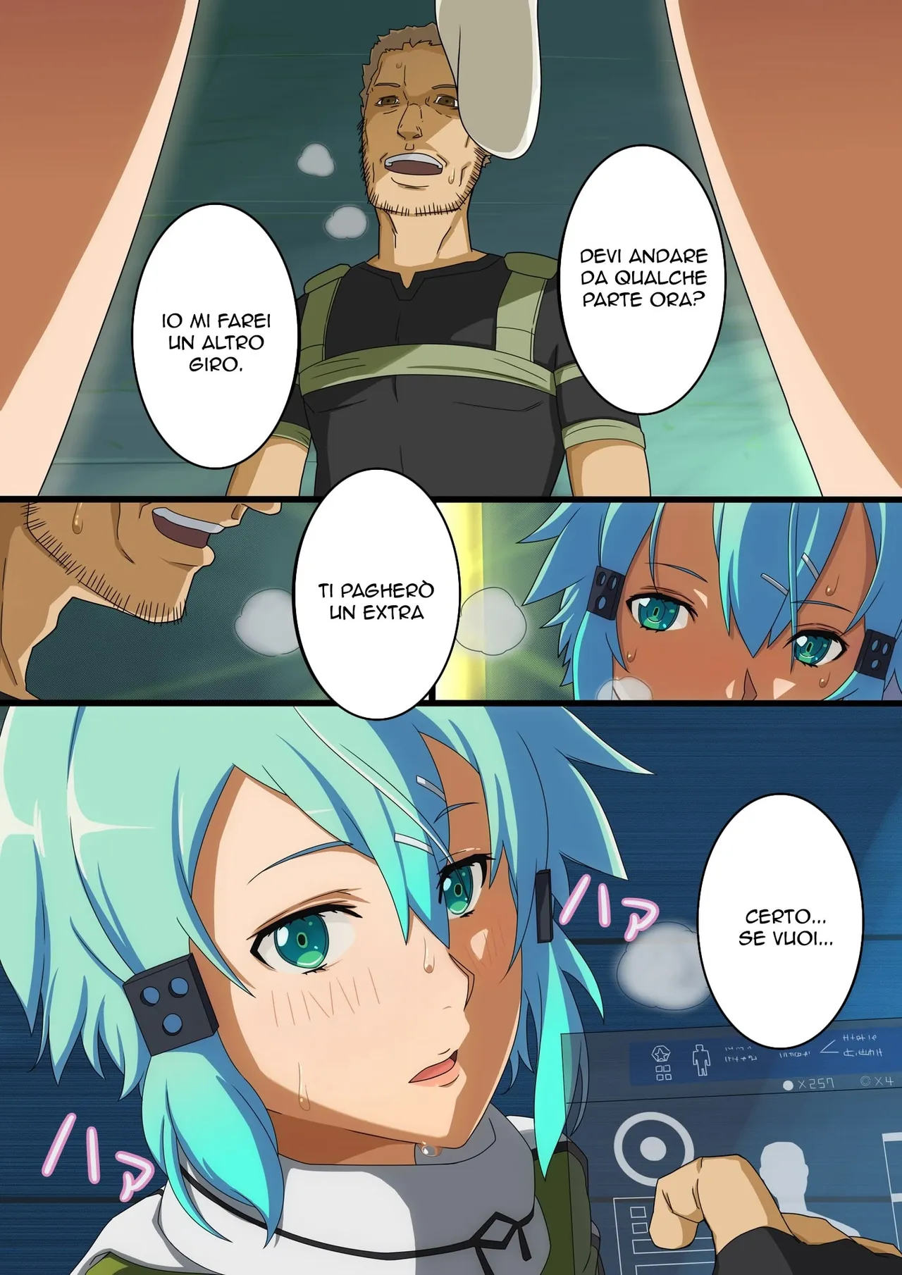 [Yokotaya] Hanbai Shoujo | Svendersi (Sword Art Online) [Italian] изображение № 3