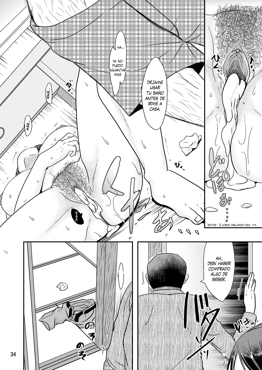 [TTSY (Kurogane Satsuki)] Uchi ni Hayaku Kaettara [Spanish] [Raizer21] [Digital] изображение № 33