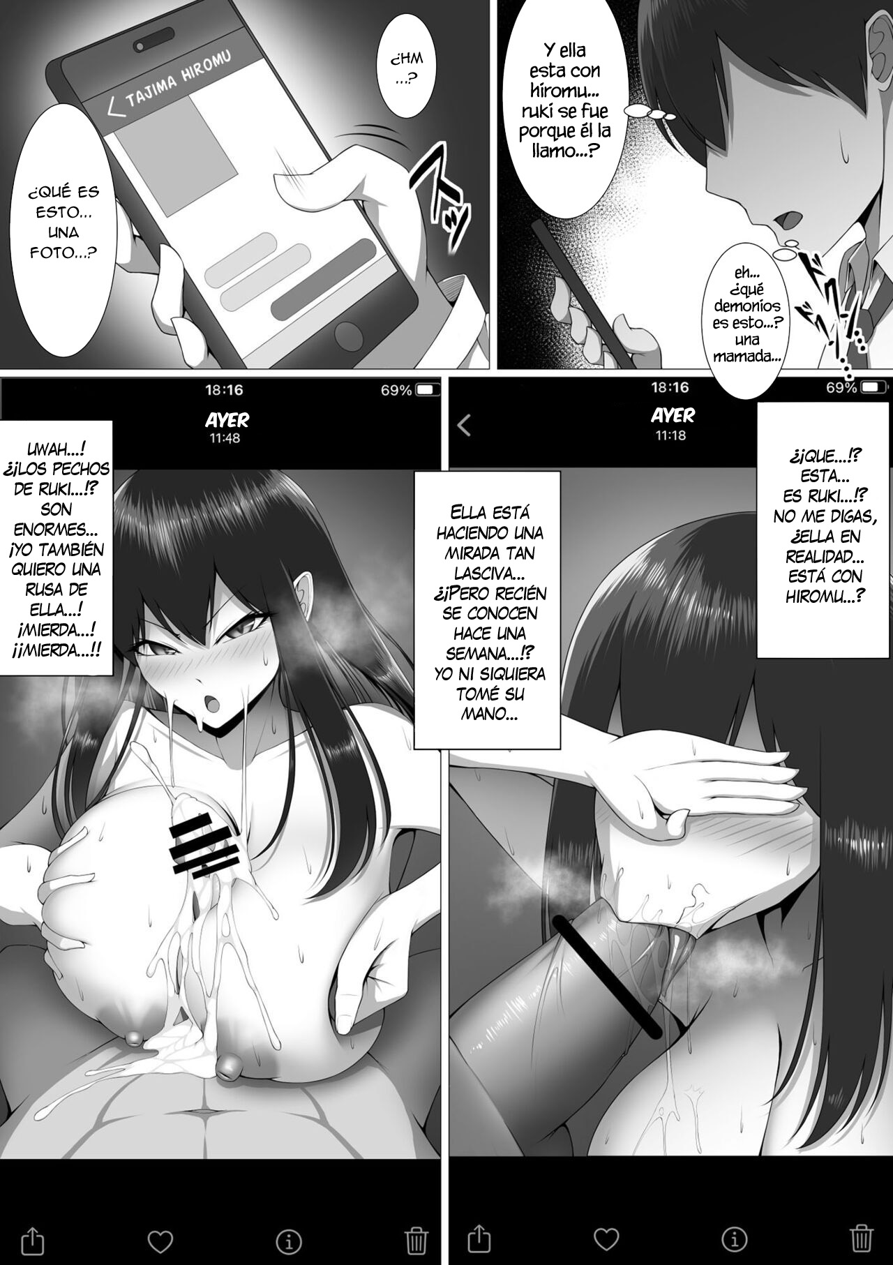 [Maikage] 10-nen no Koi Yori Isshuukan no Sei | Una Semana de Sexo En Vez de 10 Años de Amor [Spanish] [New Scan Doujin] 画像番号 12