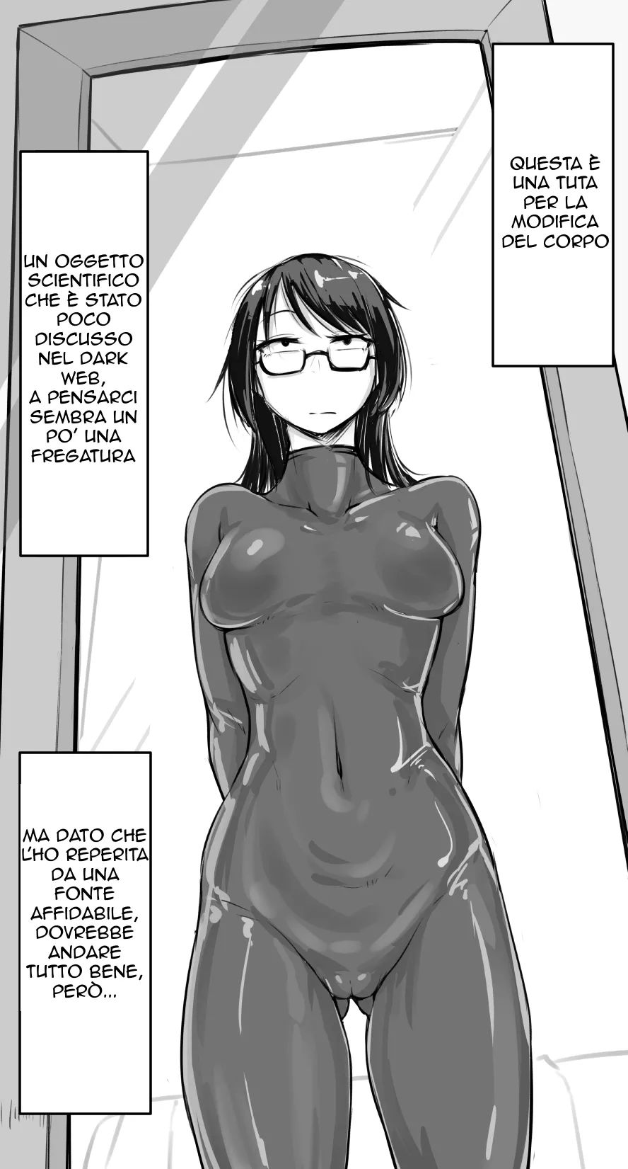 [Nia] A Geek girl getting the ideal body (1-4) [Italian] imagen número 3