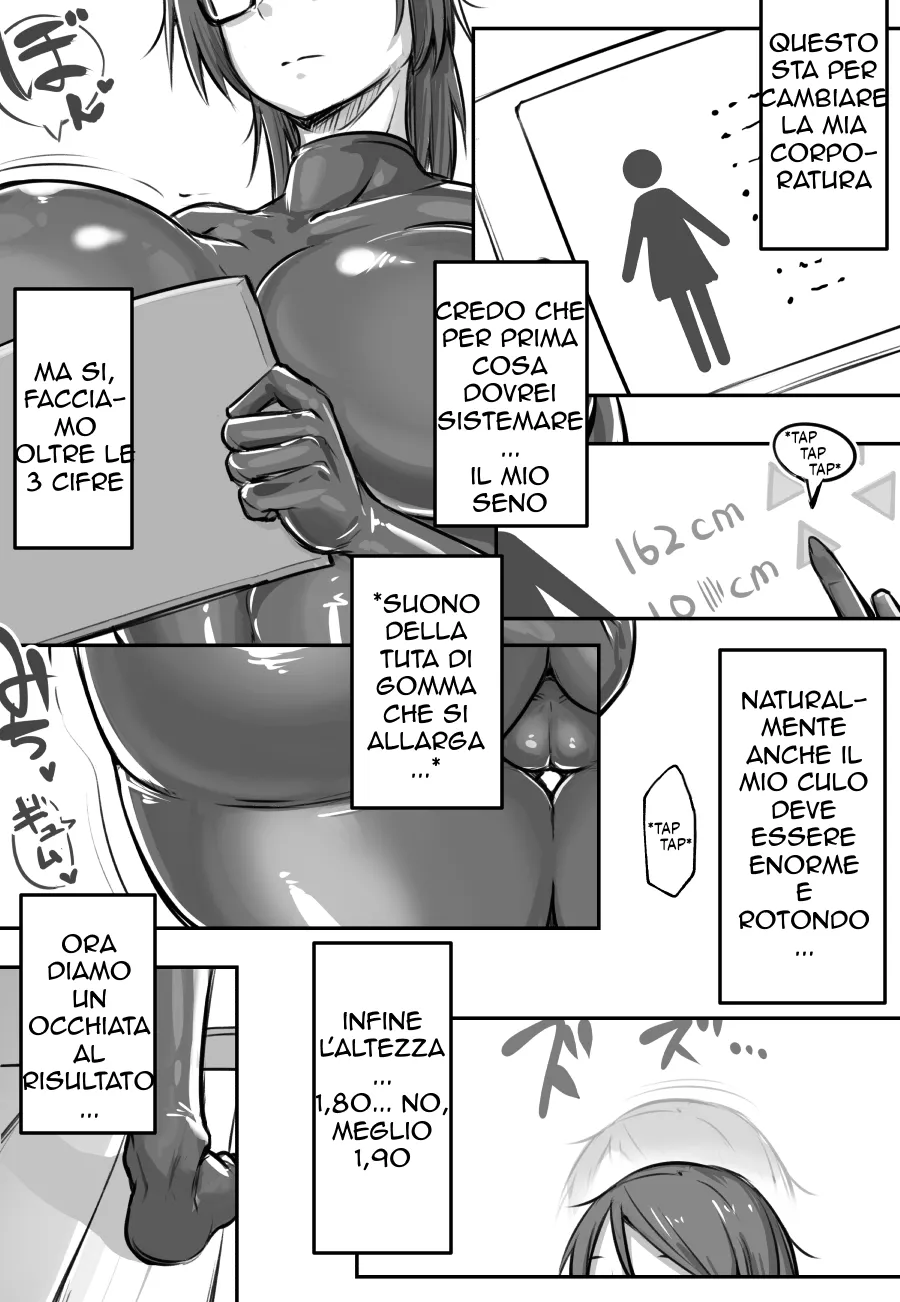 [Nia] A Geek girl getting the ideal body (1-4) [Italian] imagen número 4