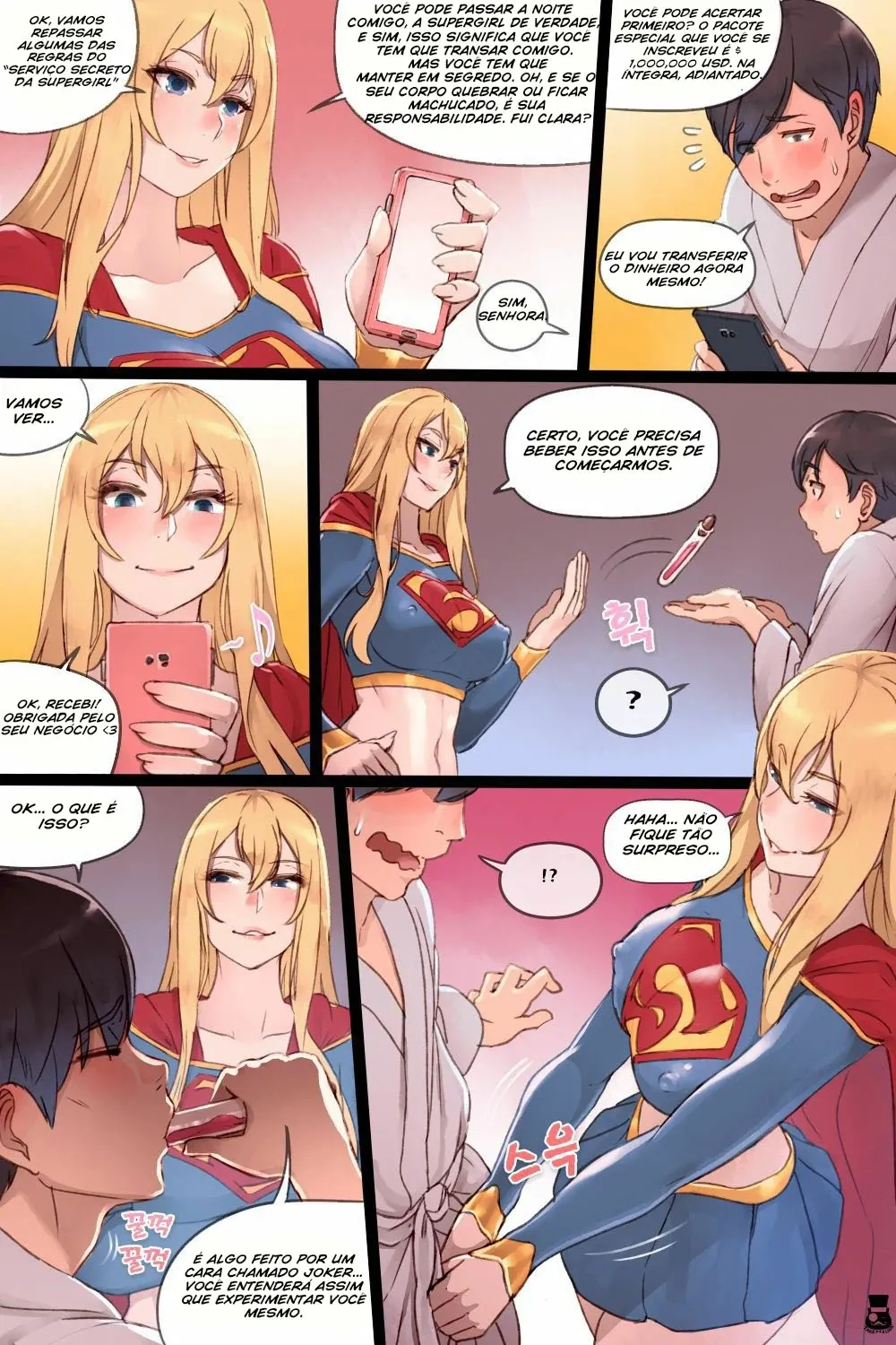 [Mr.takealook] Supergirl's Secret Service [Portuguese-BR] 4eme image