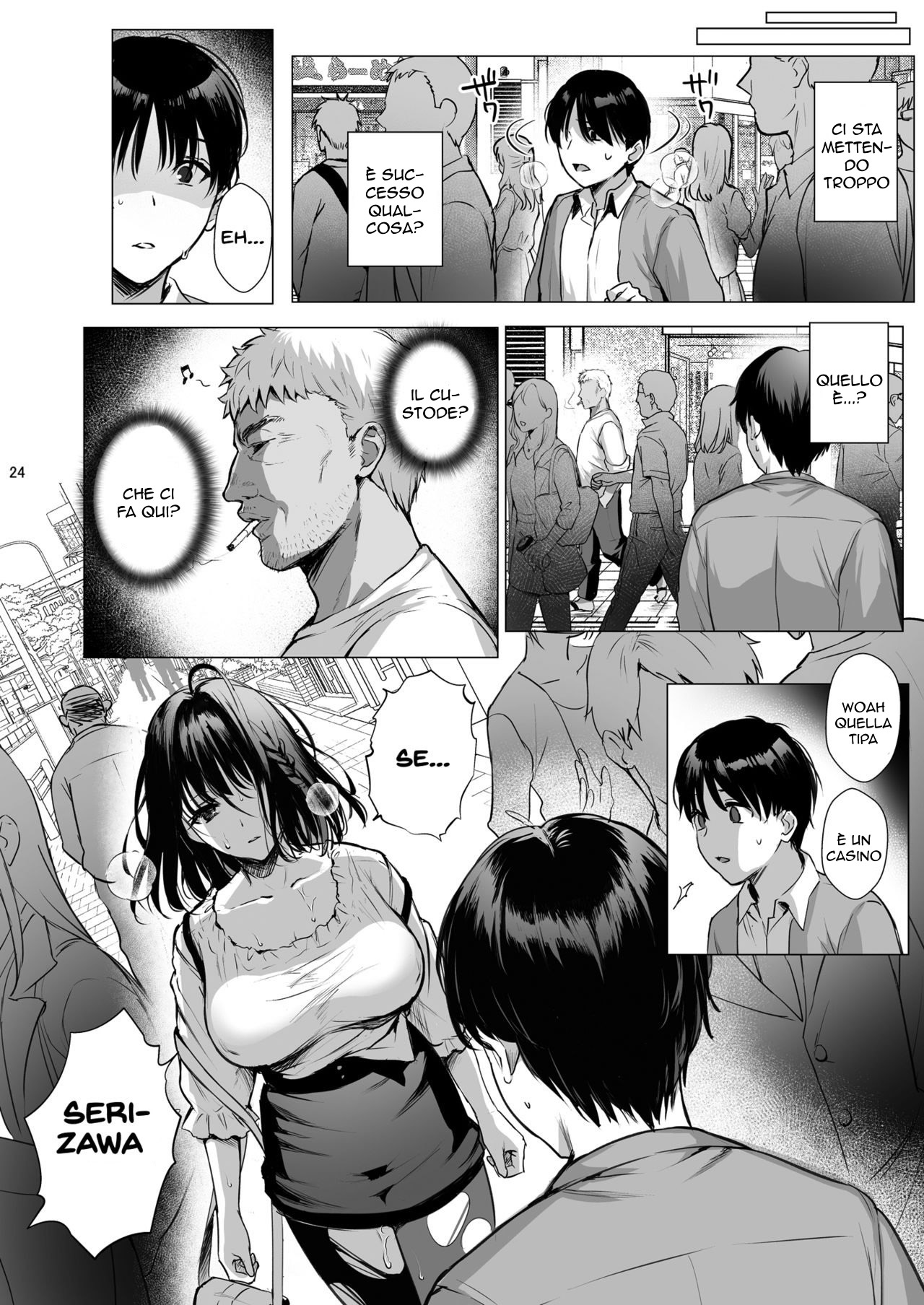 [AMAM (Ame Arare)] Toshoshitsu no Kanojo 3 ~Seiso na Kimi ga Ochiru made~ | Il Bidello mi ha Convinta 3  [Italian] [Digital] numero di immagine  26