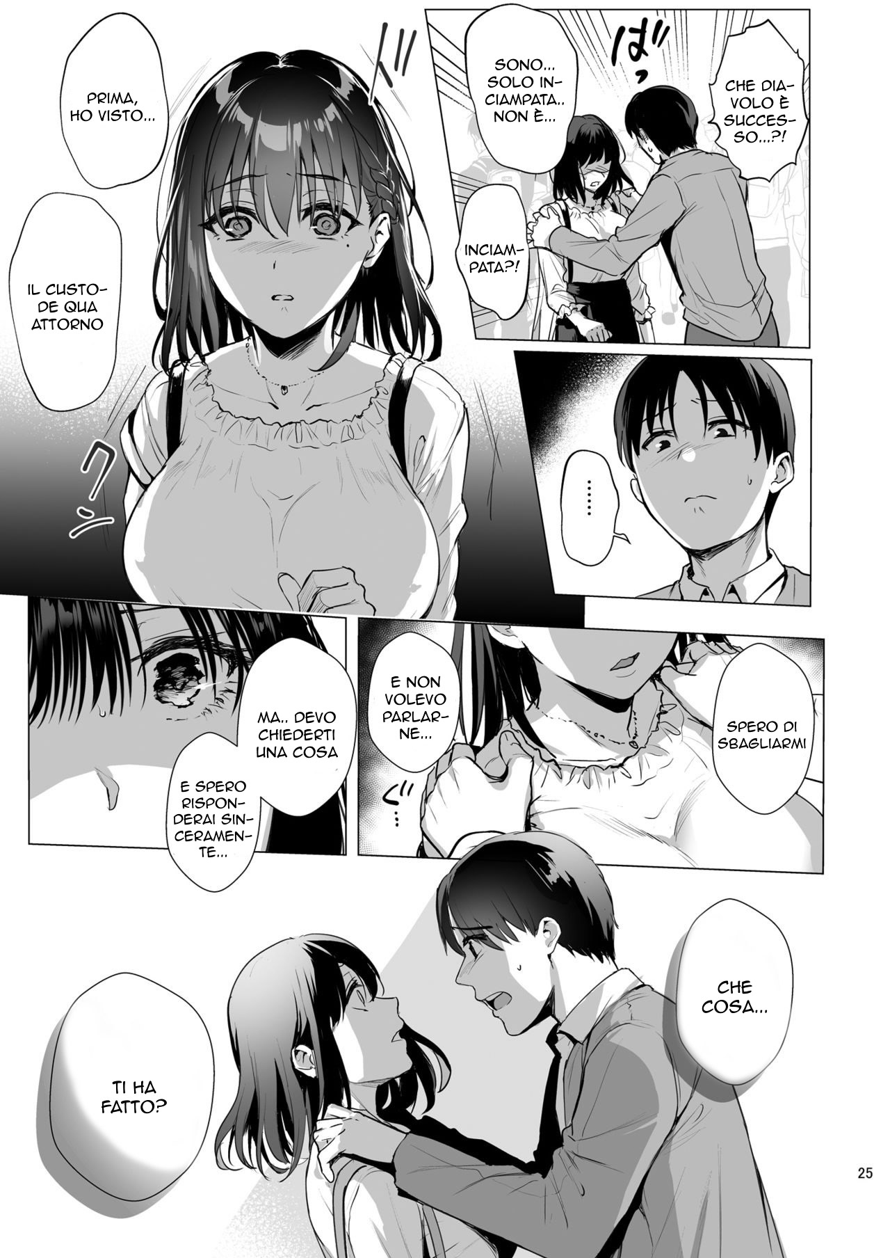 [AMAM (Ame Arare)] Toshoshitsu no Kanojo 3 ~Seiso na Kimi ga Ochiru made~ | Il Bidello mi ha Convinta 3  [Italian] [Digital] numero di immagine  27