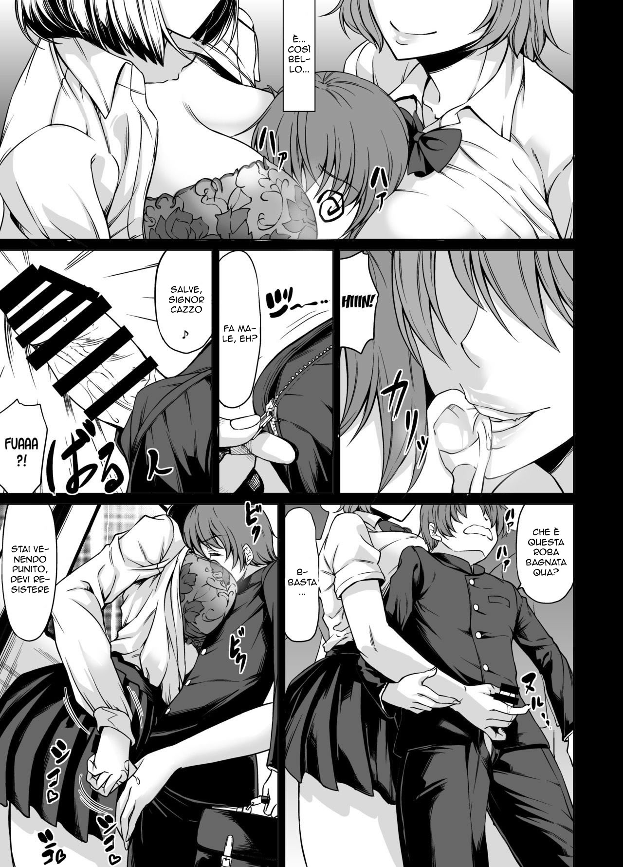 [Nanakorobi Yaoki (kinntarou)] Shiranai Onee-san ni Hasamarete Pyuppyu | Mi Hanno messo in Mezzo [Italian] [Digital] numero di immagine  8