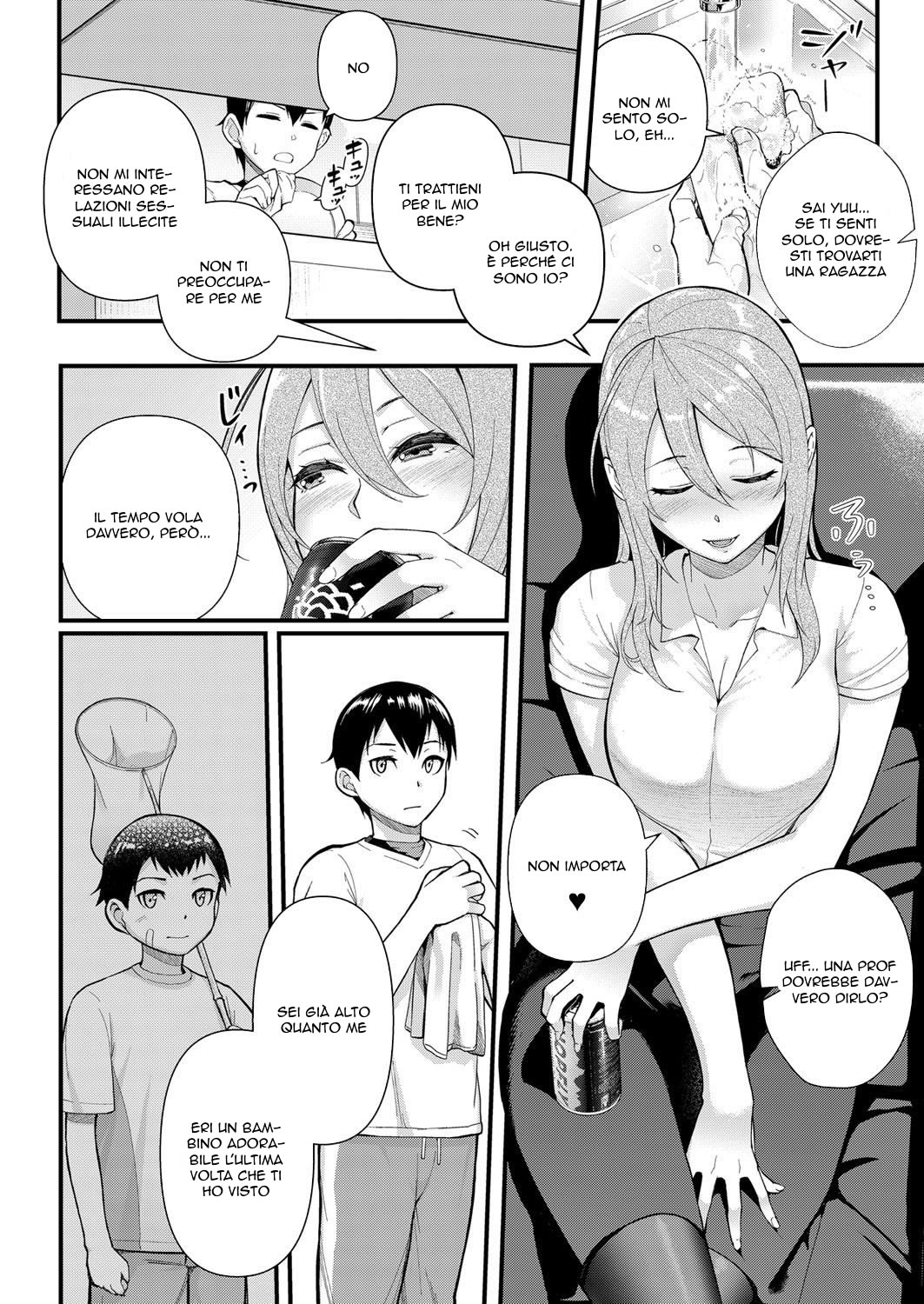 [Matsuka] Dekiai x Shuchaku Zenpen + Kouhen | Abbiamo Superato il Limite (COMIC Grape Vol. 75, COMIC Grape Vol. 82) [Italian] numero di immagine  4