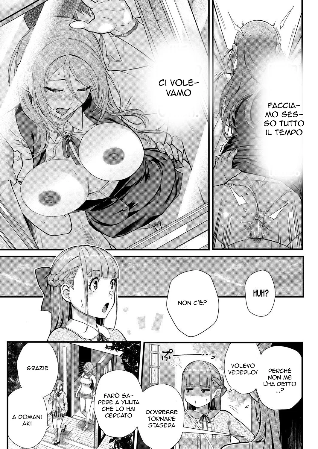 [Matsuka] Dekiai x Shuchaku Zenpen + Kouhen | Abbiamo Superato il Limite (COMIC Grape Vol. 75, COMIC Grape Vol. 82) [Italian] numero di immagine  47