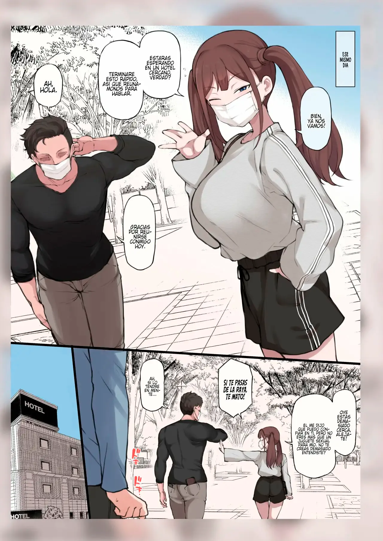 [Doushia (Terasu MC)] Boku no Netorase Seiheki ni Tsukiatte kureru Kanojo [Spanish] [Los causas que te alegran la noche + Purtuag + La Legión Fantasma] [Digital] numero di immagine  5