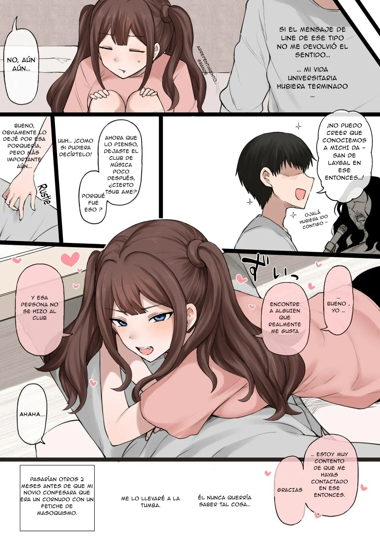 [Doushia (Terasu MC)] Boku no Netorase Seiheki ni Tsukiatte kureru Kanojo [Spanish] [Los causas que te alegran la noche + Purtuag + La Legión Fantasma] [Digital] numero di immagine  18