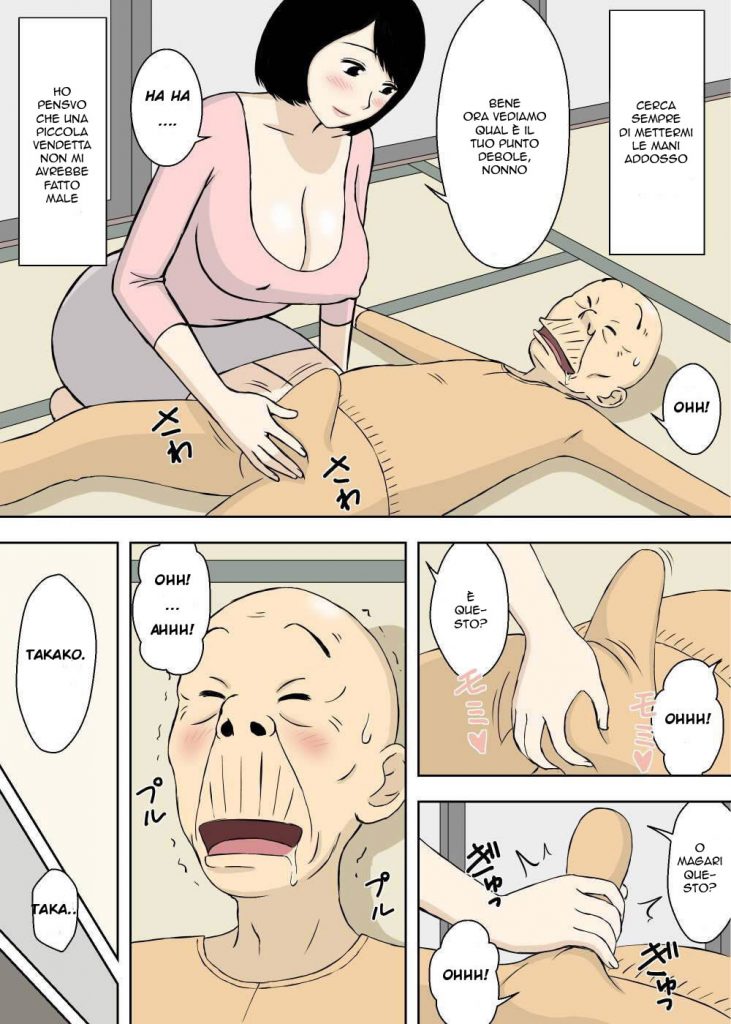 [Urakan] Zokuzokuzoku・Ojii-chan to Gifu to Giri no Musuko to, Kyonyuu Yome. [Italian] numero di immagine  6