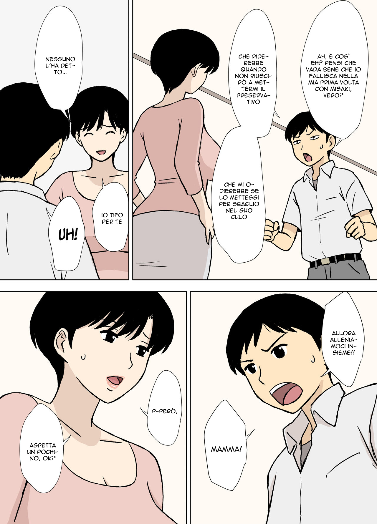 [Urakan] Mama to Ero Neri 2 ~Ikumi-san no Ero Neri Shuugyou~ | Mamma Insegnami a Scopare 2 [Italian] Bildnummer 8