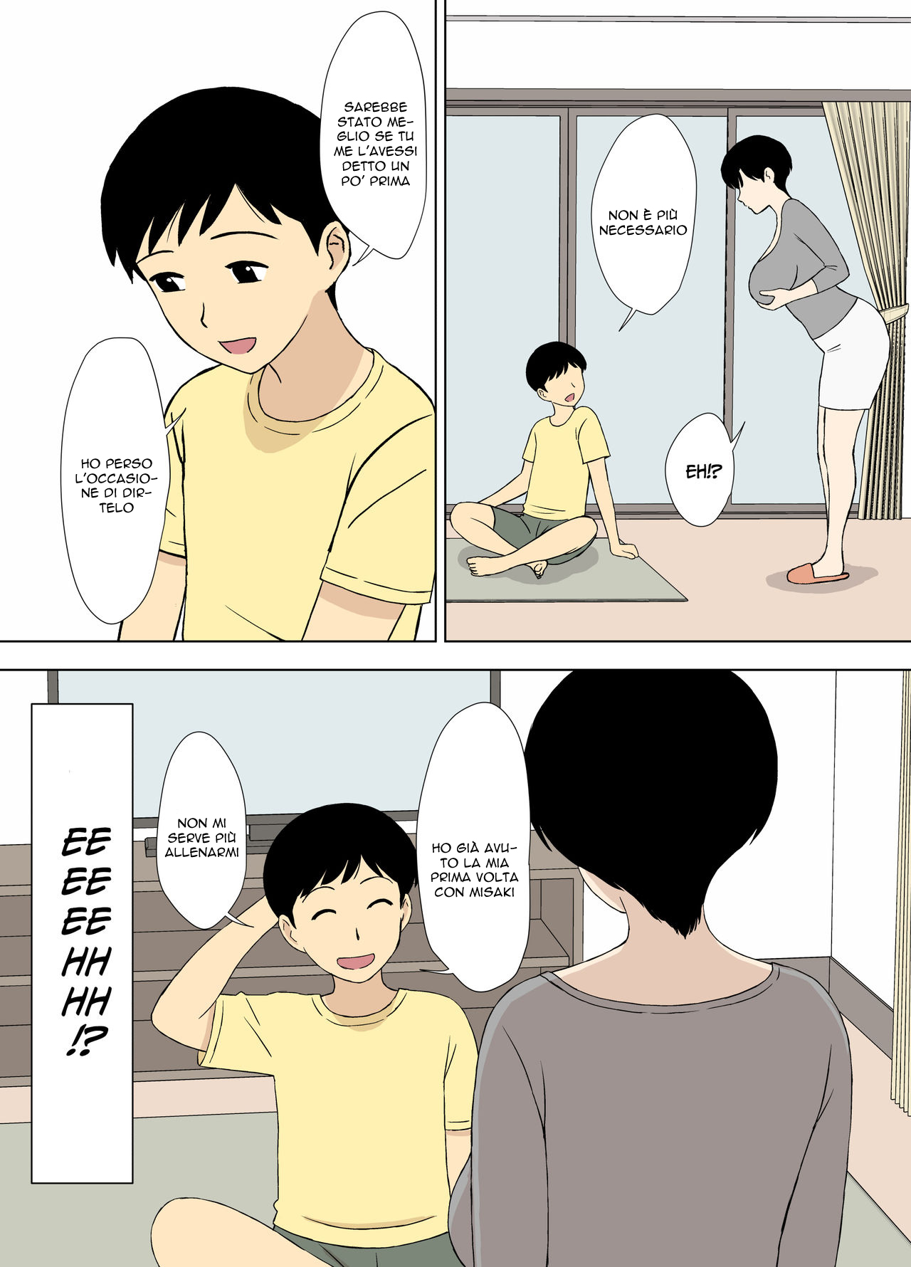 [Urakan] Mama to Ero Neri 2 ~Ikumi-san no Ero Neri Shuugyou~ | Mamma Insegnami a Scopare 2 [Italian] Bildnummer 32