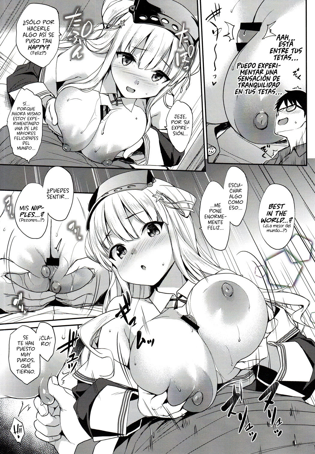 (C97) [Jouji Mujoh (Shinozuka George)] Fle Pai + C97 Omake Oribon (Kantai Collection -KanColle-) [Spanish] [Rakuen Translations] image number 12