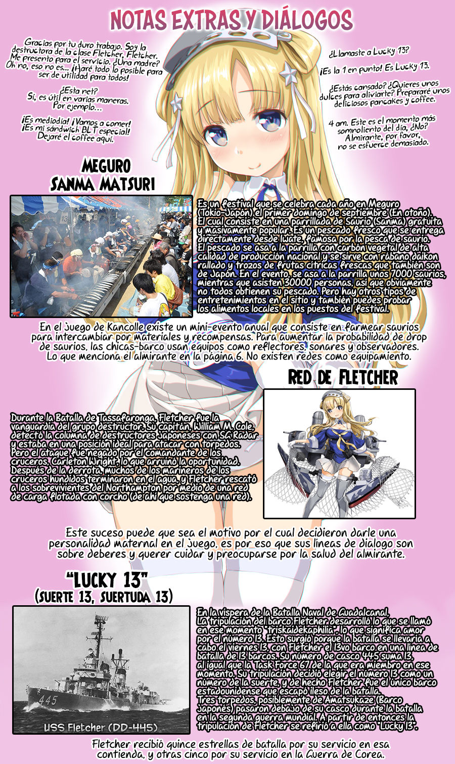 (C97) [Jouji Mujoh (Shinozuka George)] Fle Pai + C97 Omake Oribon (Kantai Collection -KanColle-) [Spanish] [Rakuen Translations] image number 30