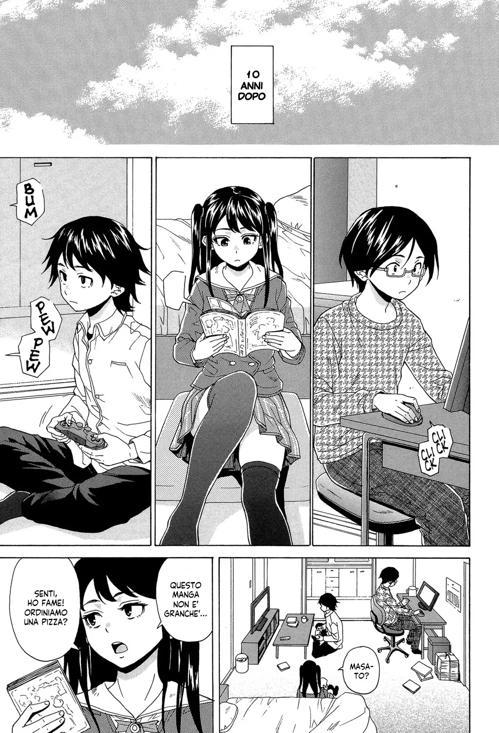 [Fuuga]  Fushidara na Ani Imouto - Loose Brother and sister  | Una Micidiale Coppia a Piede Libero Ch.1-4 [Italian] [Hentai Fantasy] [Digital] image number 14