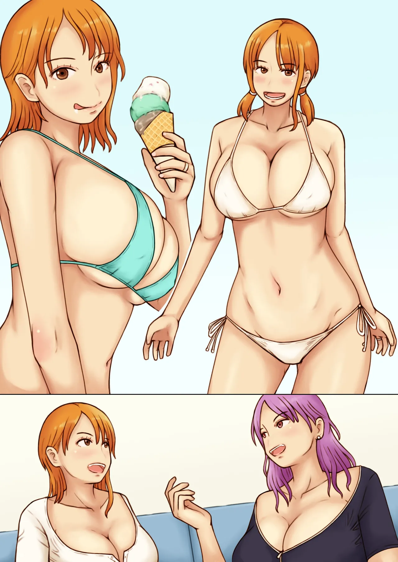 [Naminamipine (Azuki)] Kcup Hitozuma Infuruensa- wa Momaretai 51eme image