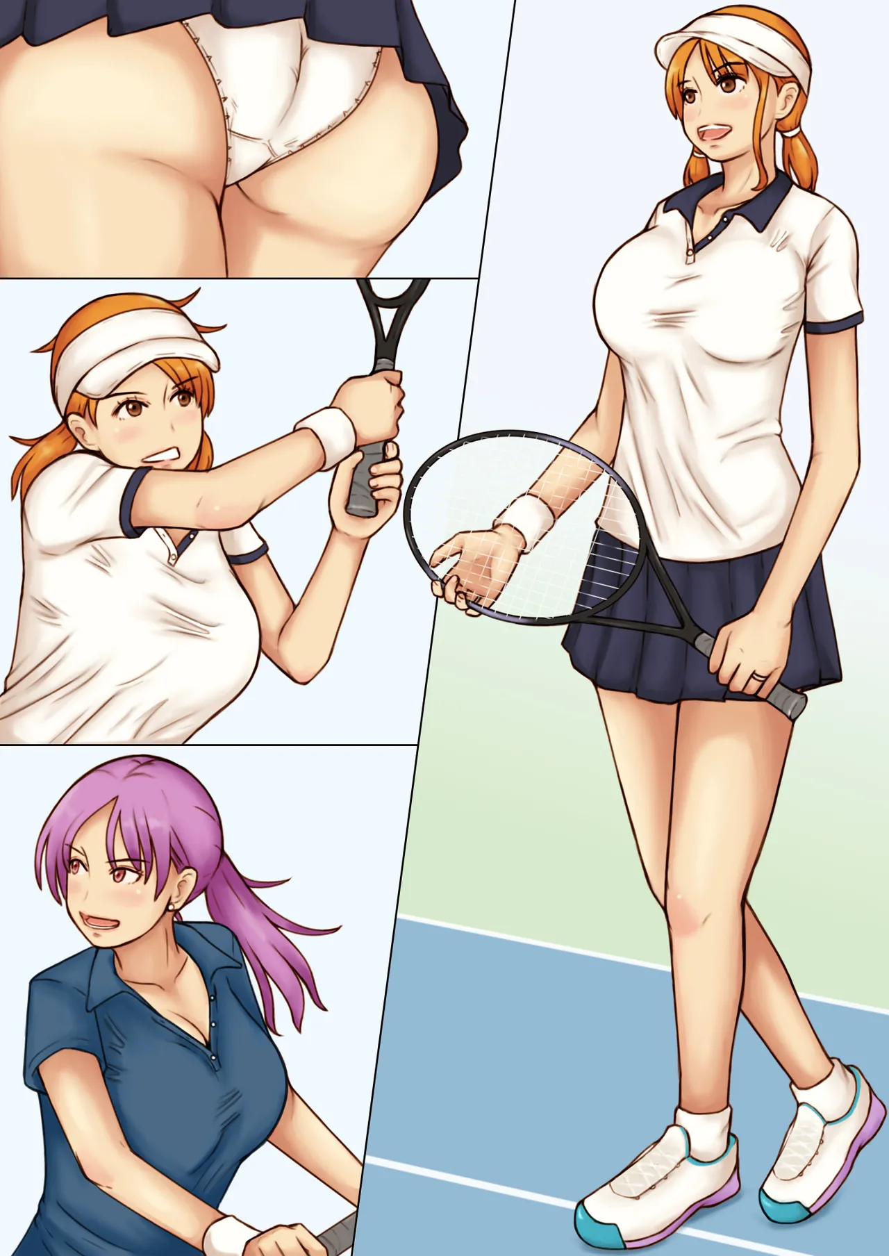 [Naminamipine (Azuki)] Kcup Hitozuma Infuruensa- wa Momaretai 53eme image