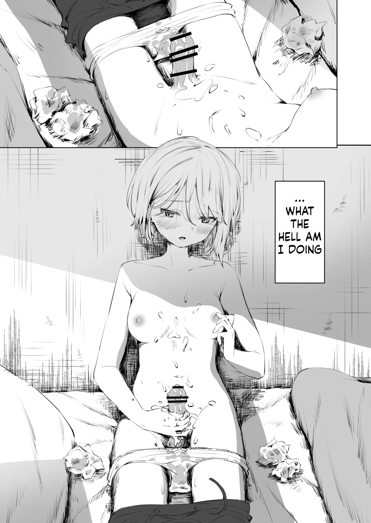 [Toukarachi] Osananajimi ni Ochinchin Hayasarete Kankinsareru Hanashi [English] [ushirotranslations] 27eme image