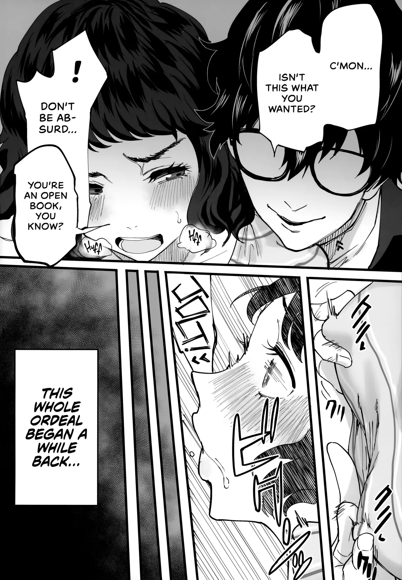 (C103) [Kurohamya (Kurosu)] Tantou Kyoushi ni o Azukesareta no de Chokkai Kakemakuru Hon | The Book Of Withholding (And Teasing) (Persona 5) [English] [head empty] image number 3