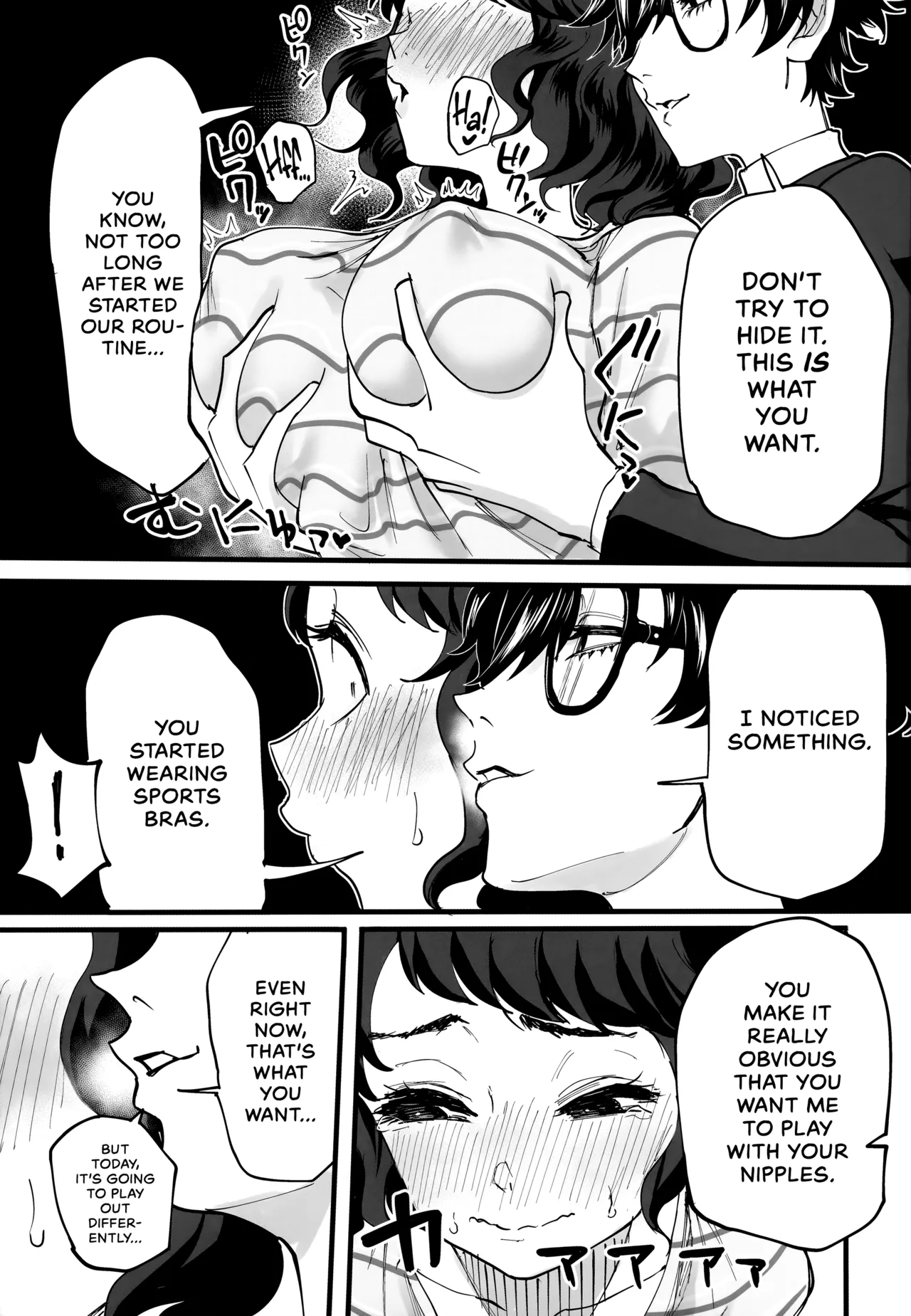 (C103) [Kurohamya (Kurosu)] Tantou Kyoushi ni o Azukesareta no de Chokkai Kakemakuru Hon | The Book Of Withholding (And Teasing) (Persona 5) [English] [head empty] image number 20