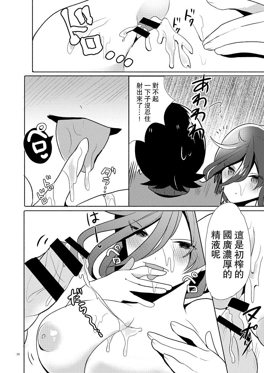 [Ahiru no Ga-ko (Ahiru)] Aru Asa no Ichiban Shibori (Touken Ranbu) [Digital] [Chinese] [路过的骑士汉化组] image number 9