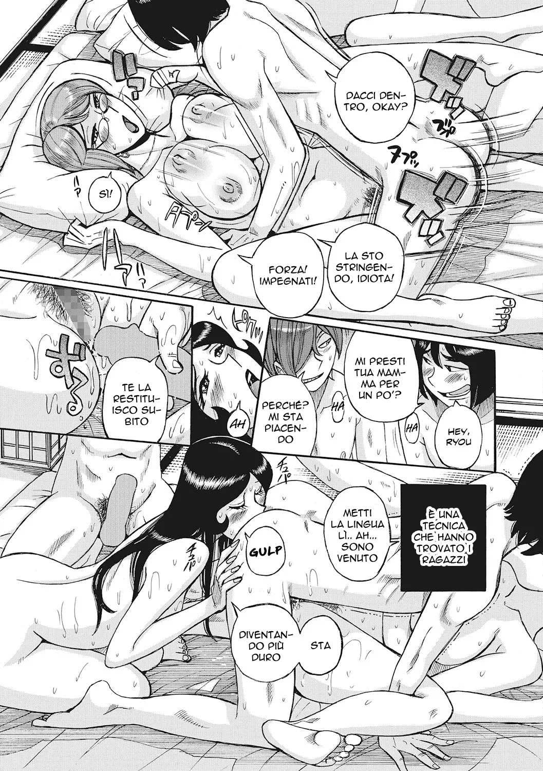 [Kojima Miu] Boniku Koukankai | Scambiarsi le Mamme (Mesuhaha Rankou Kanzenban) [Italian] [Digital] Bildnummer 37