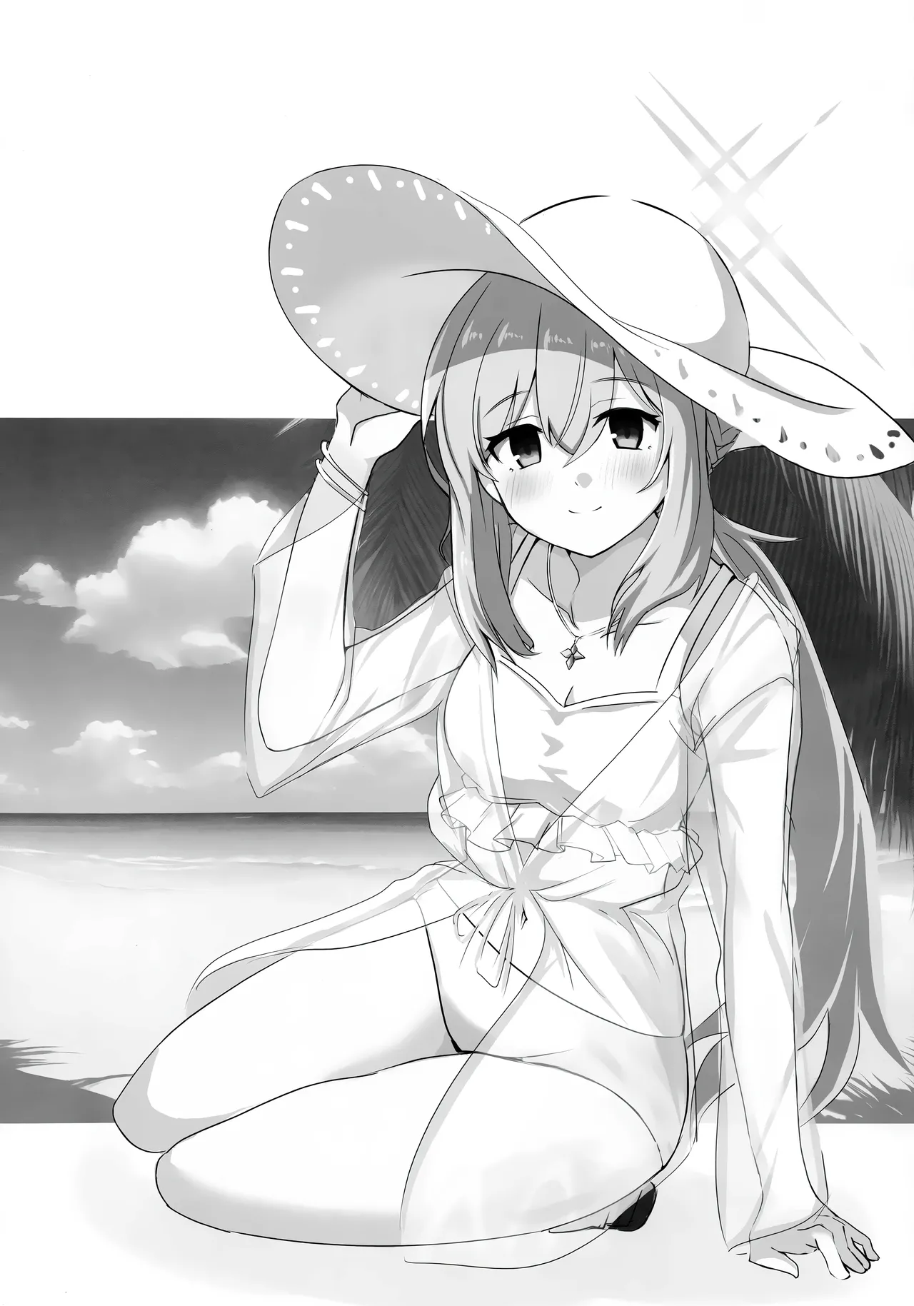 (C104) [CROSSTAR (GX)] Umibe no Himegimi | 海边的公主 (Blue Archive) [Chinese] [角都九阳个人汉化] image number 2