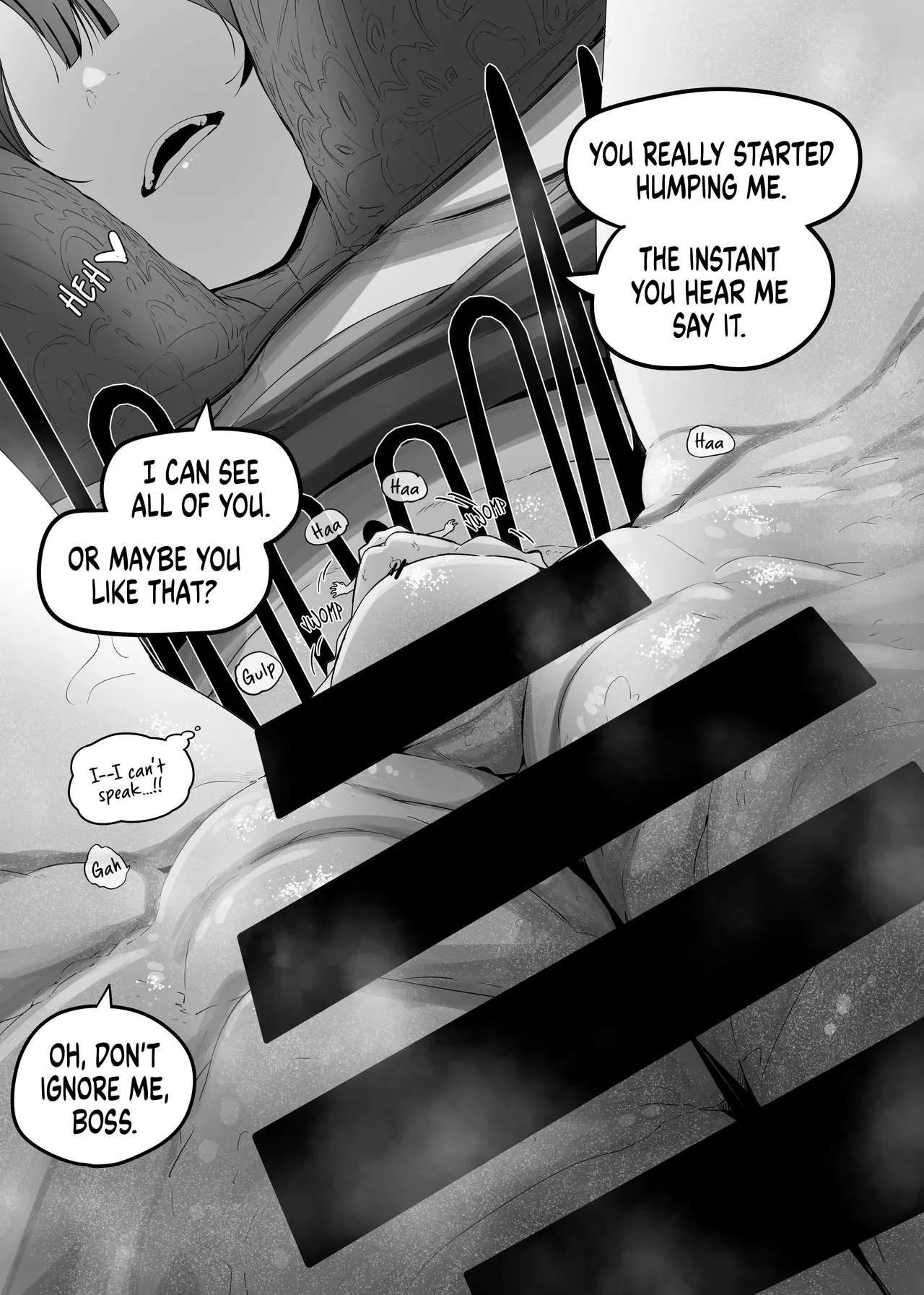 [Marushamo] Ore no Seiheki ga Kouhai ni Baretara Kouhai mo Onaji Seiheki datta | She Knows My Sexual Secret [English] image number 40