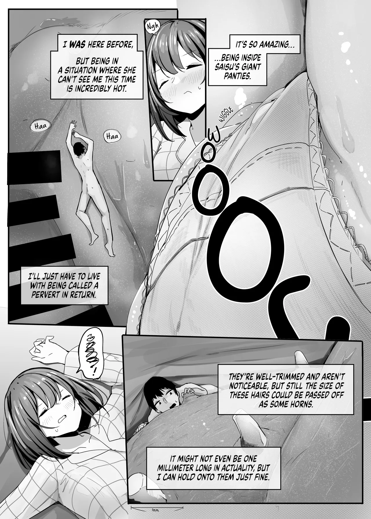[Marushamo] Ore no Seiheki ga Kouhai ni Baretara Kouhai mo Onaji Seiheki datta | She Knows My Sexual Secret [English] image number 53
