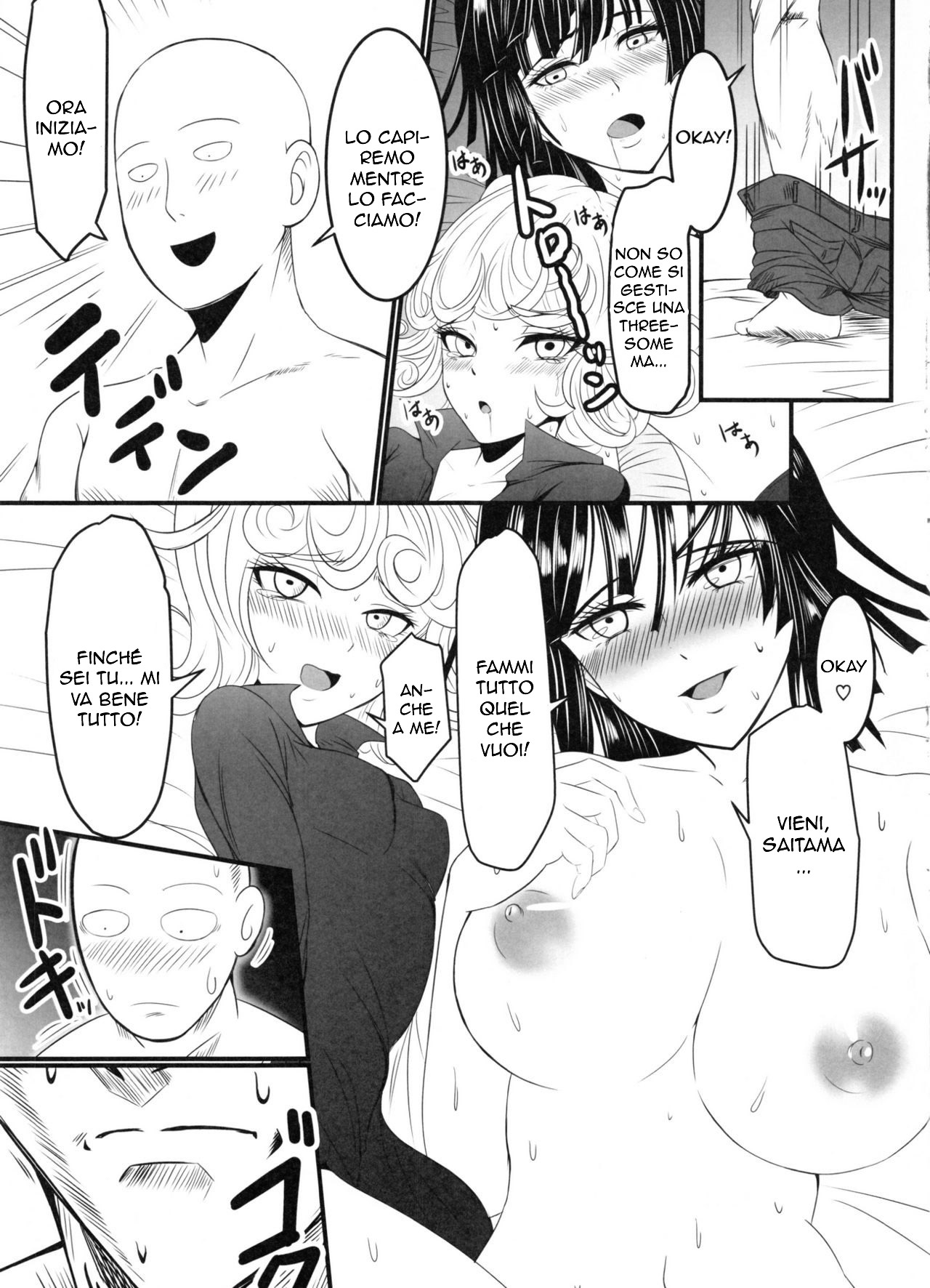 (C91) [Uchuu ☆ Porta (Kawa)] Dekoboko Love Sister 2-gekime! | Tra Tornado e Tempesta 2 (One Punch Man) [Italian] 14eme image