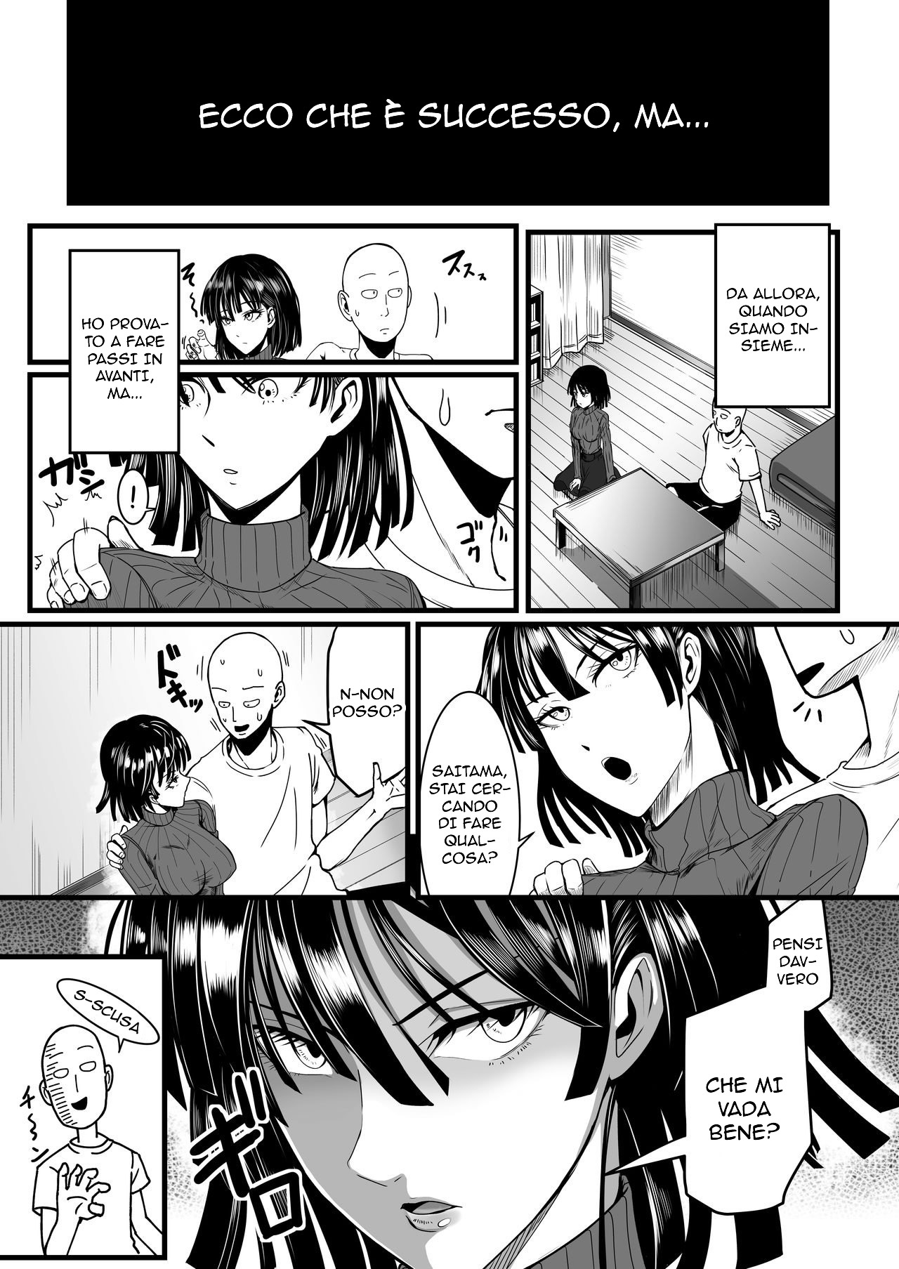 (C96) [Uchuu ☆ Porta (Kawa)] Dekoboko Love sister 4-gekime | Tra Tornado e Tempesta 4 (One Punch Man) [Italian] 6eme image