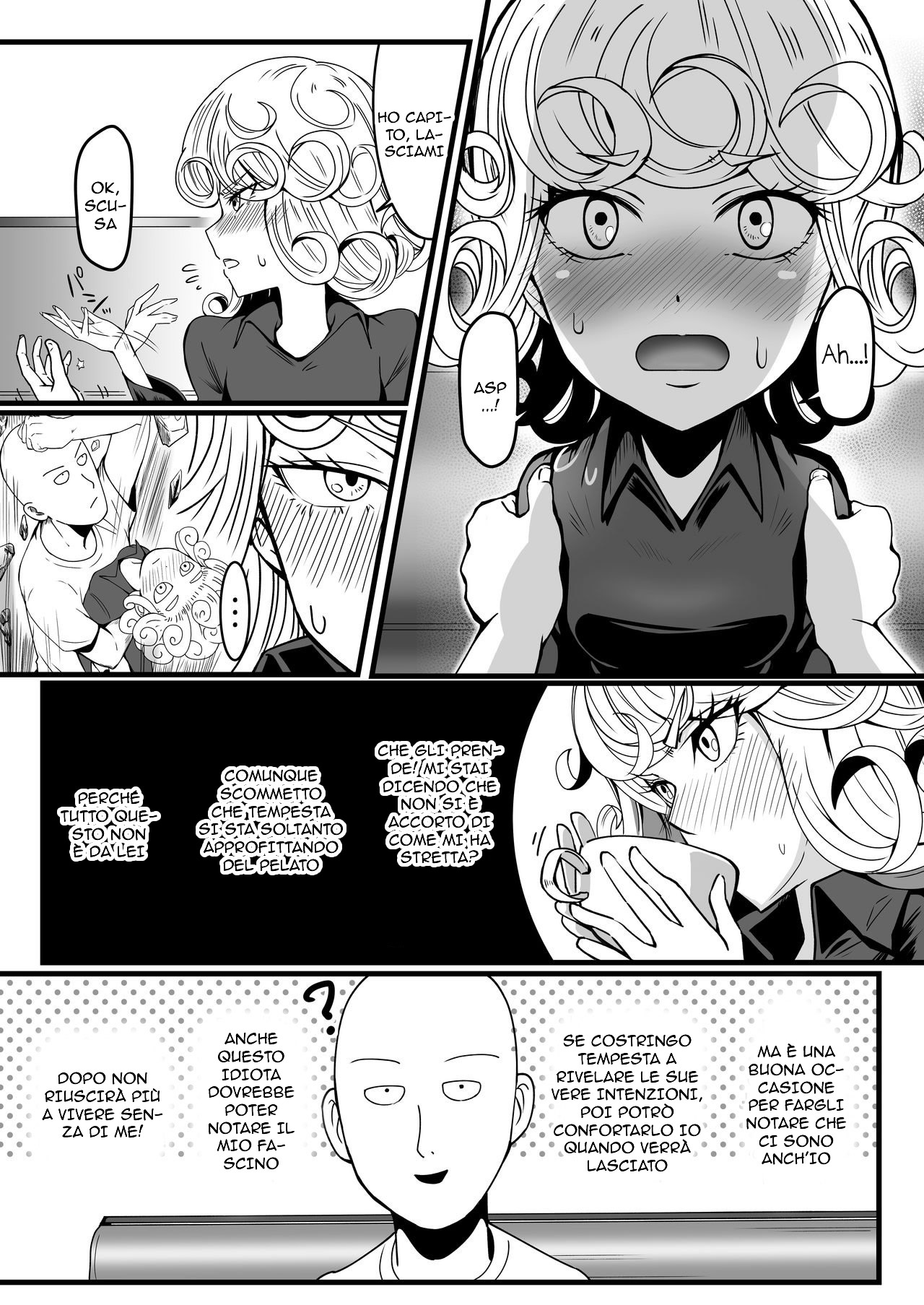 (C96) [Uchuu ☆ Porta (Kawa)] Dekoboko Love sister 4-gekime | Tra Tornado e Tempesta 4 (One Punch Man) [Italian] 8eme image