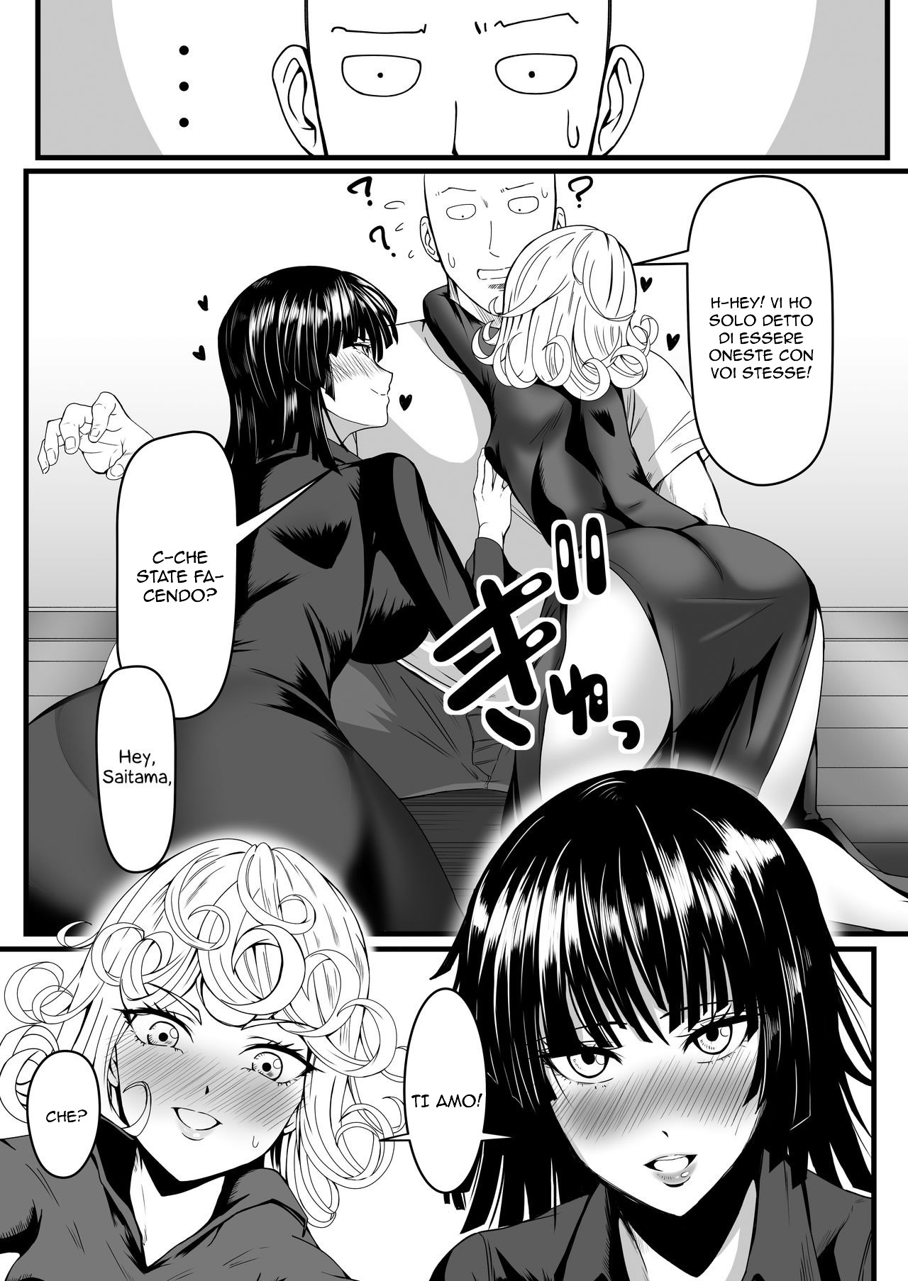 (C96) [Uchuu ☆ Porta (Kawa)] Dekoboko Love sister 4-gekime | Tra Tornado e Tempesta 4 (One Punch Man) [Italian] 10eme image