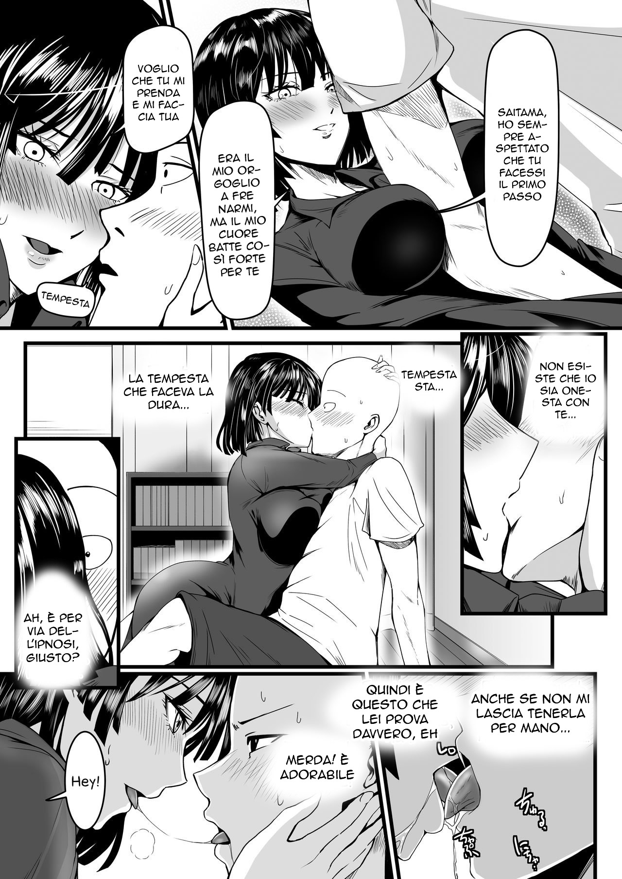 (C96) [Uchuu ☆ Porta (Kawa)] Dekoboko Love sister 4-gekime | Tra Tornado e Tempesta 4 (One Punch Man) [Italian] 11eme image