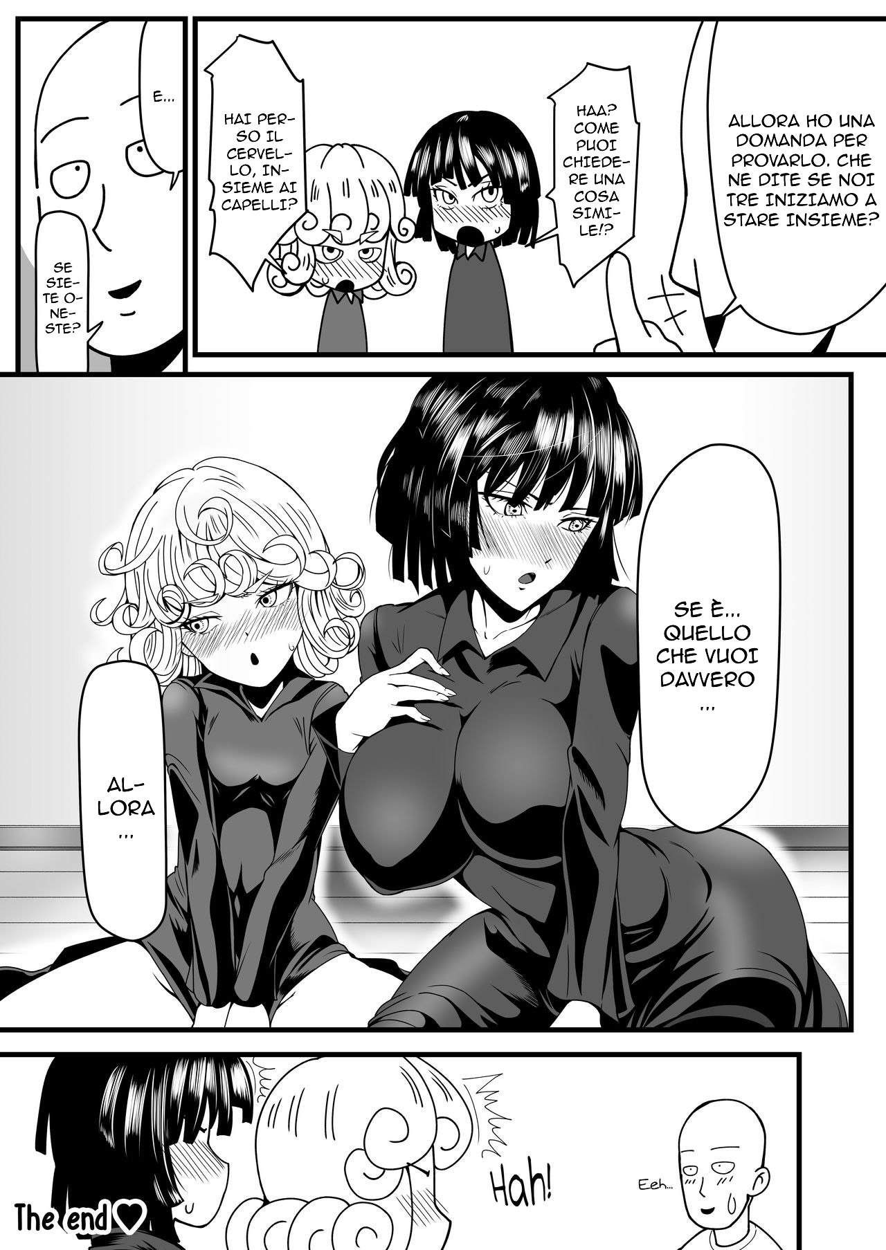 (C96) [Uchuu ☆ Porta (Kawa)] Dekoboko Love sister 4-gekime | Tra Tornado e Tempesta 4 (One Punch Man) [Italian] 34eme image