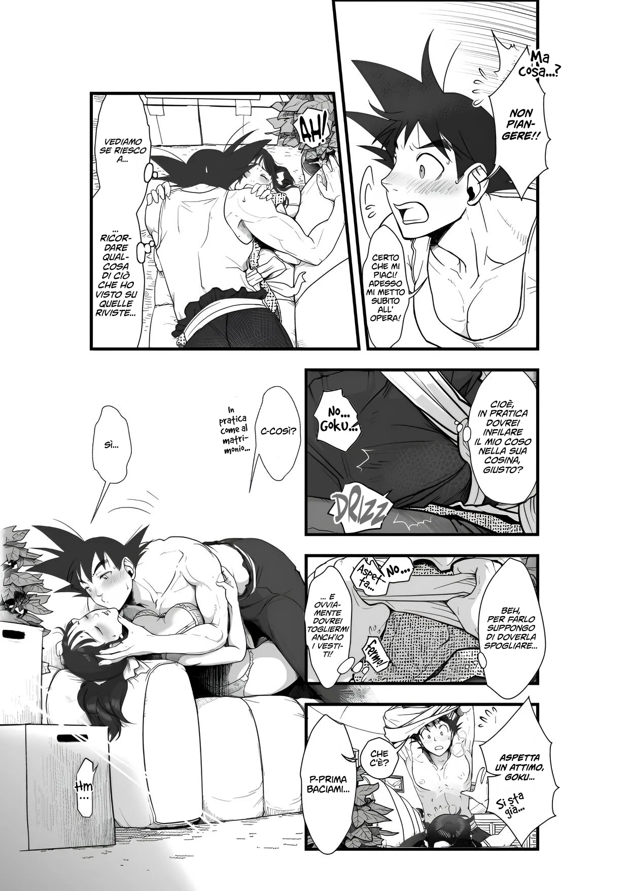 [Harunaga Makito] La Storia di Goku e Chichi nell'Arco degli Anni (Dragon Ball Z) [Italian] {Hentai Fantasy} 画像番号 9